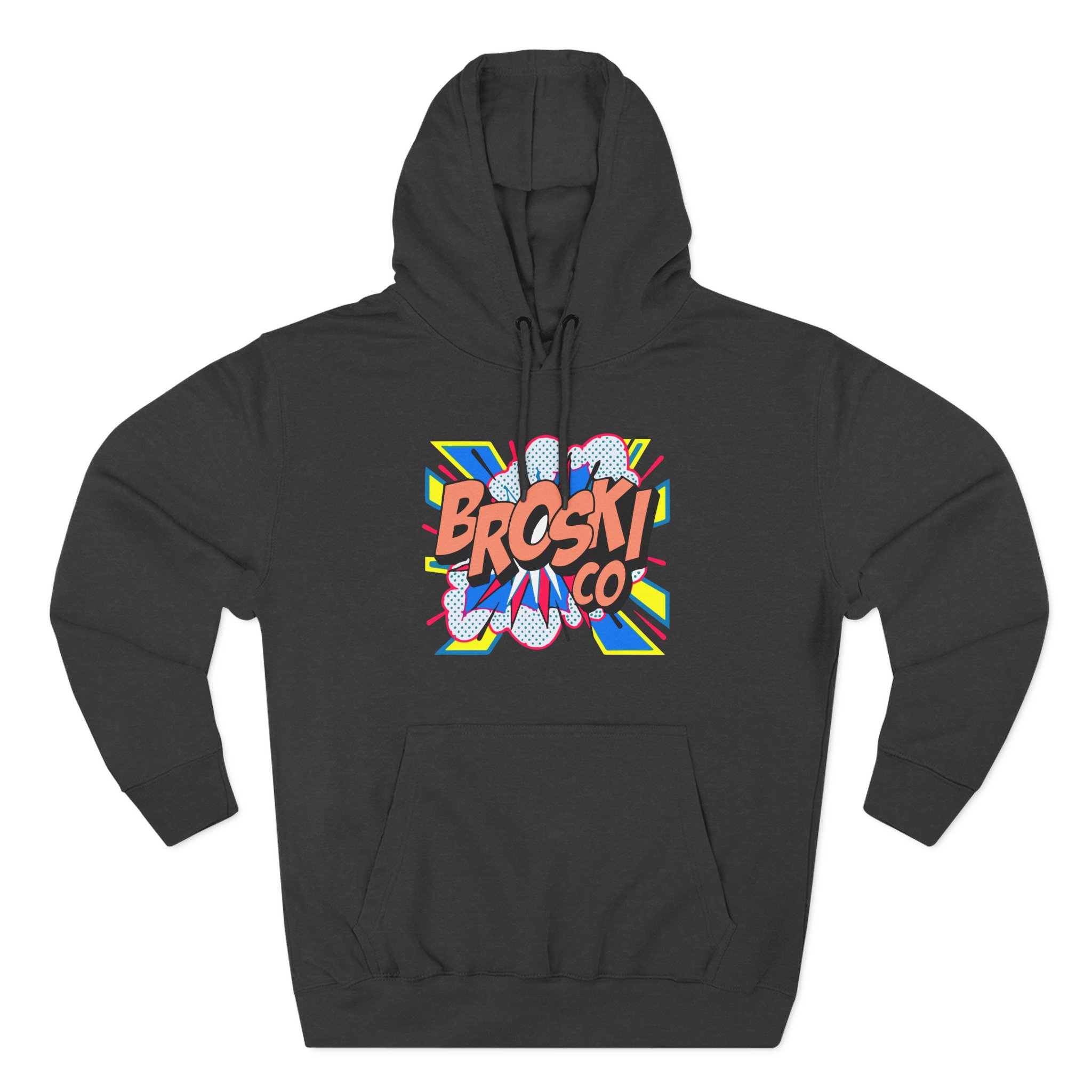 Broski Report Three-Panel Fleece Hoodie