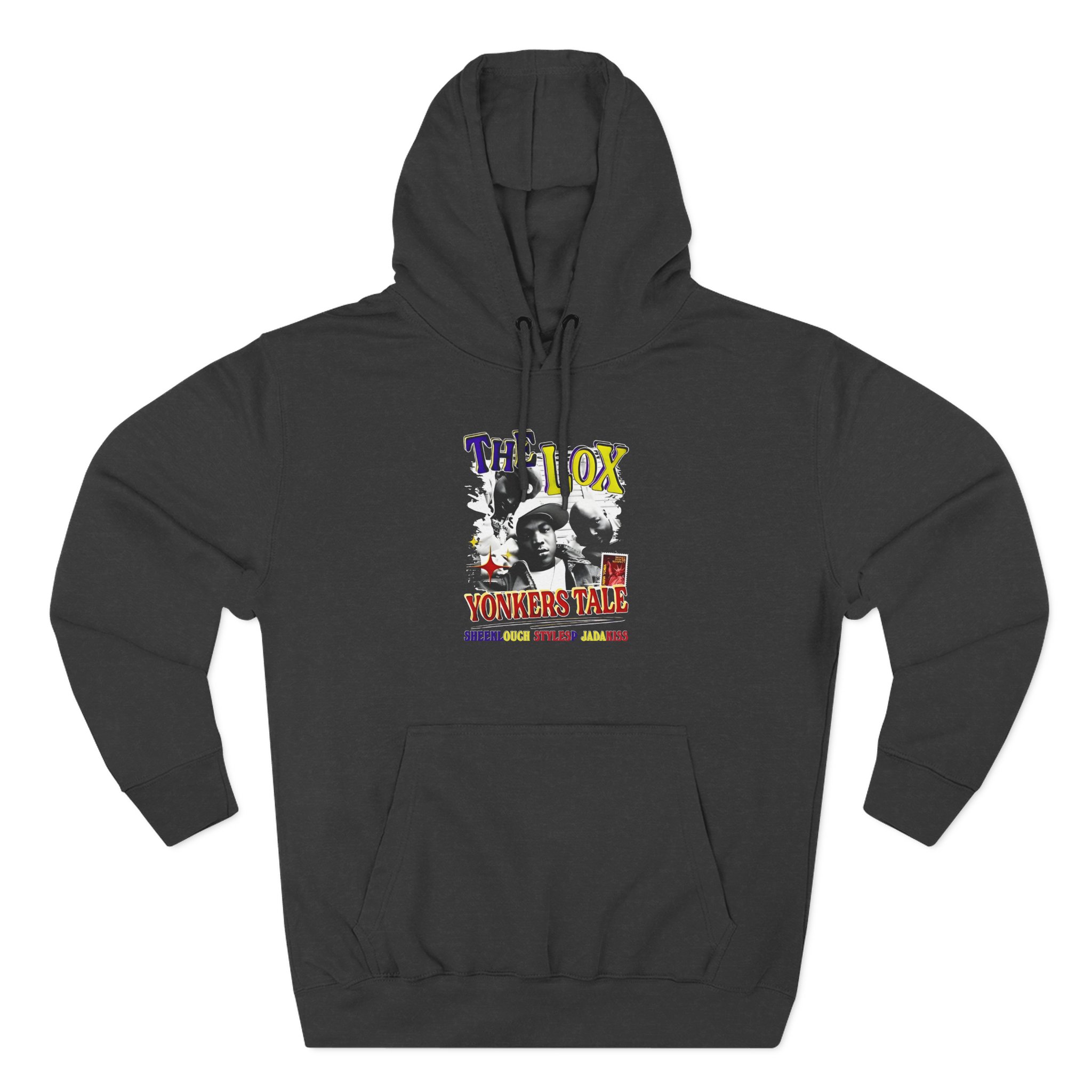 The Lox Yonkers Tale Sheek Louch Styles P Jadakiss Three-Panel Fleece Hoodie