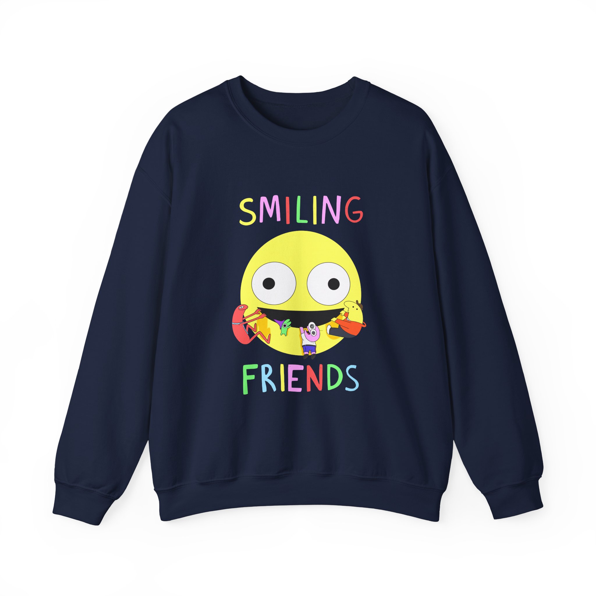 Smiling Friends Unisex Heavy Blend Crewneck Sweatshirt