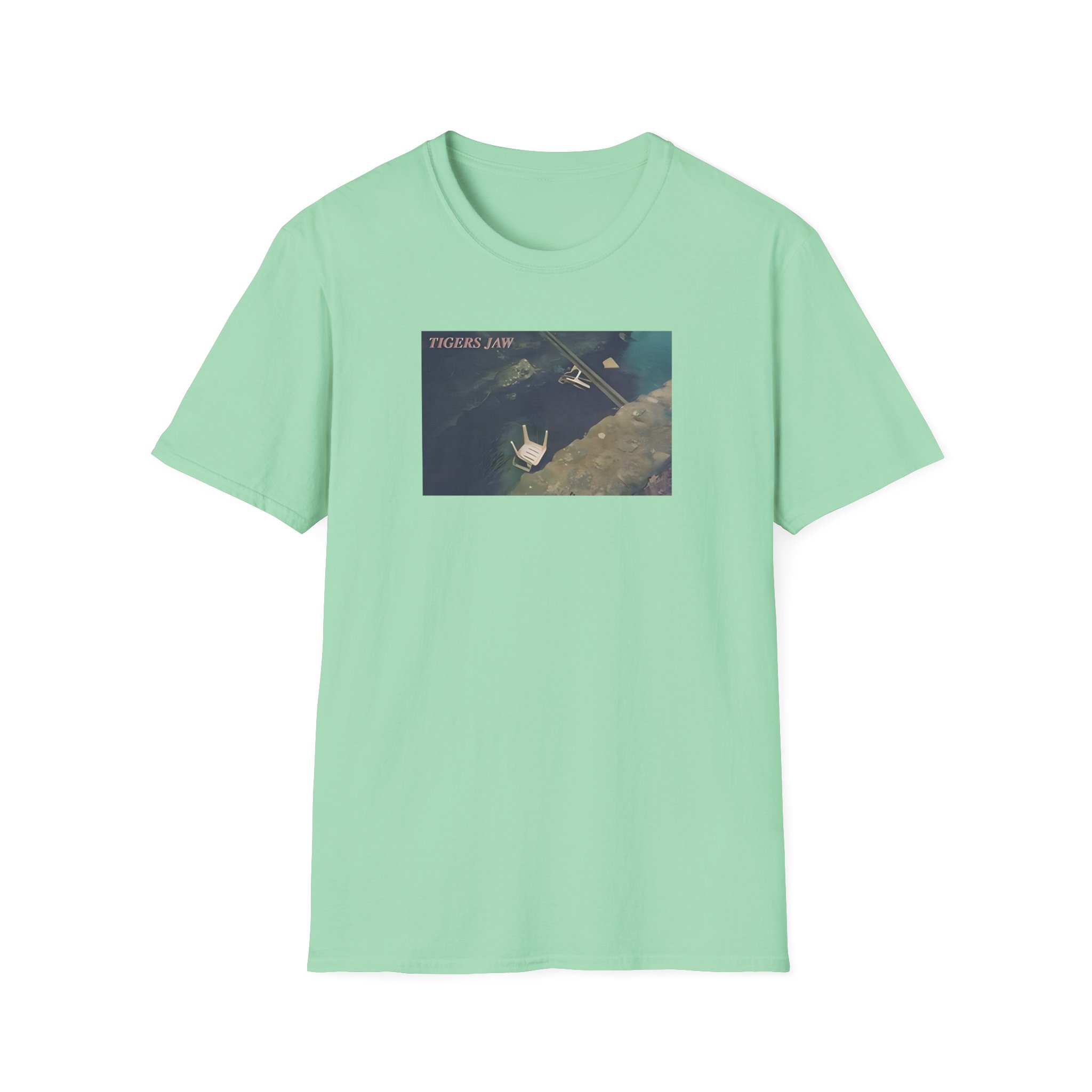 Tigers Jaw Chairs in Water Unisex Softstyle T-Shirt