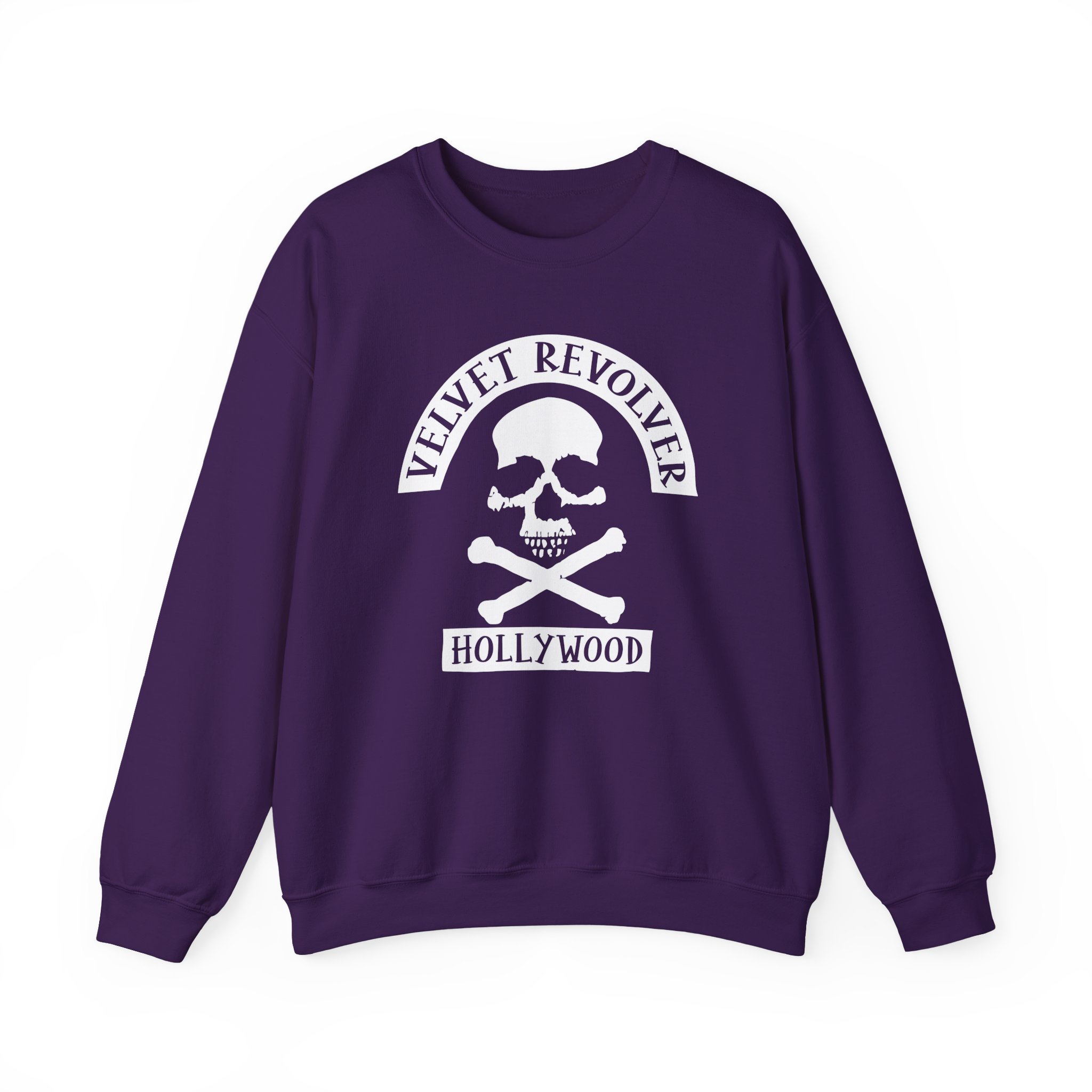 Velvet Revolver Skull Hollywood Unisex Heavy Blend Crewneck Sweatshirt