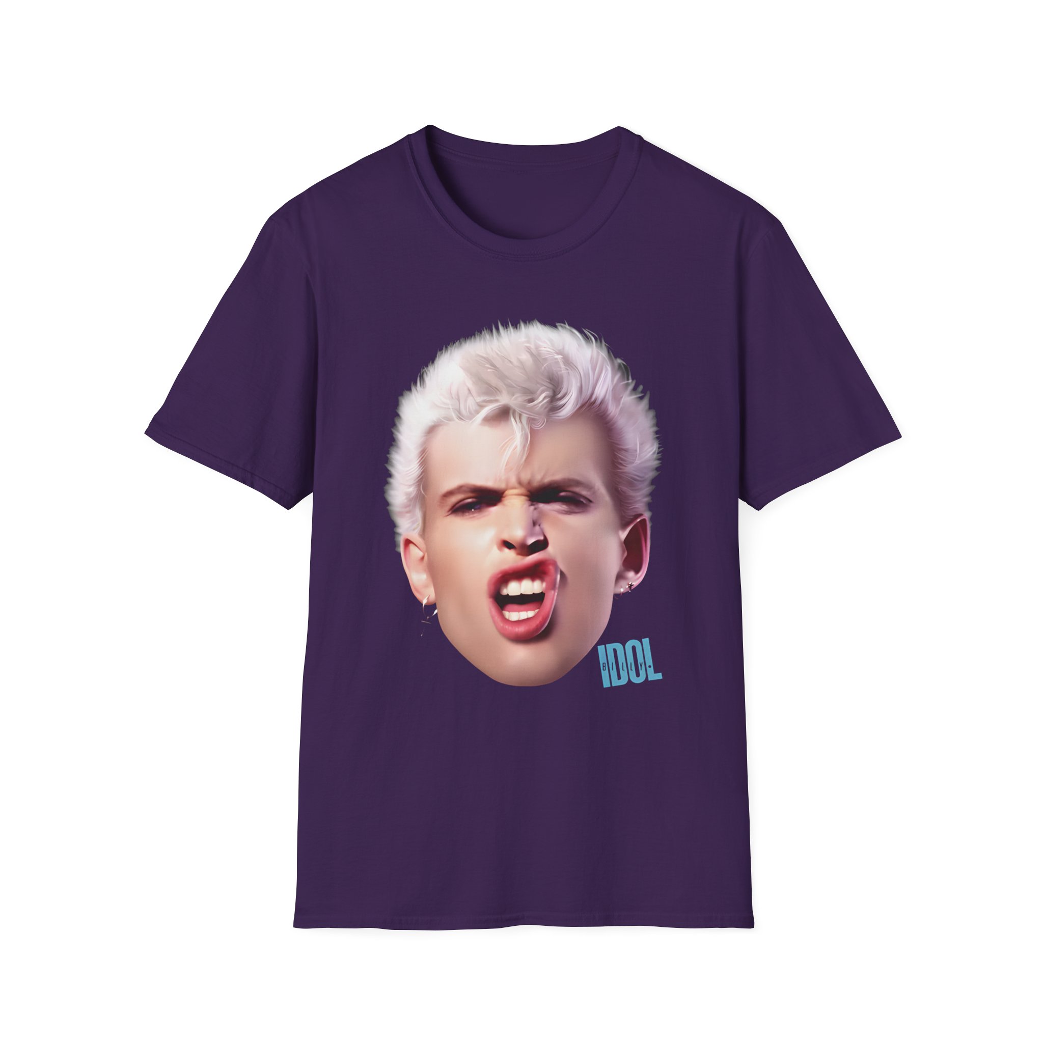 Billy Idol Billy Smirk Unisex Softstyle T-Shirt
