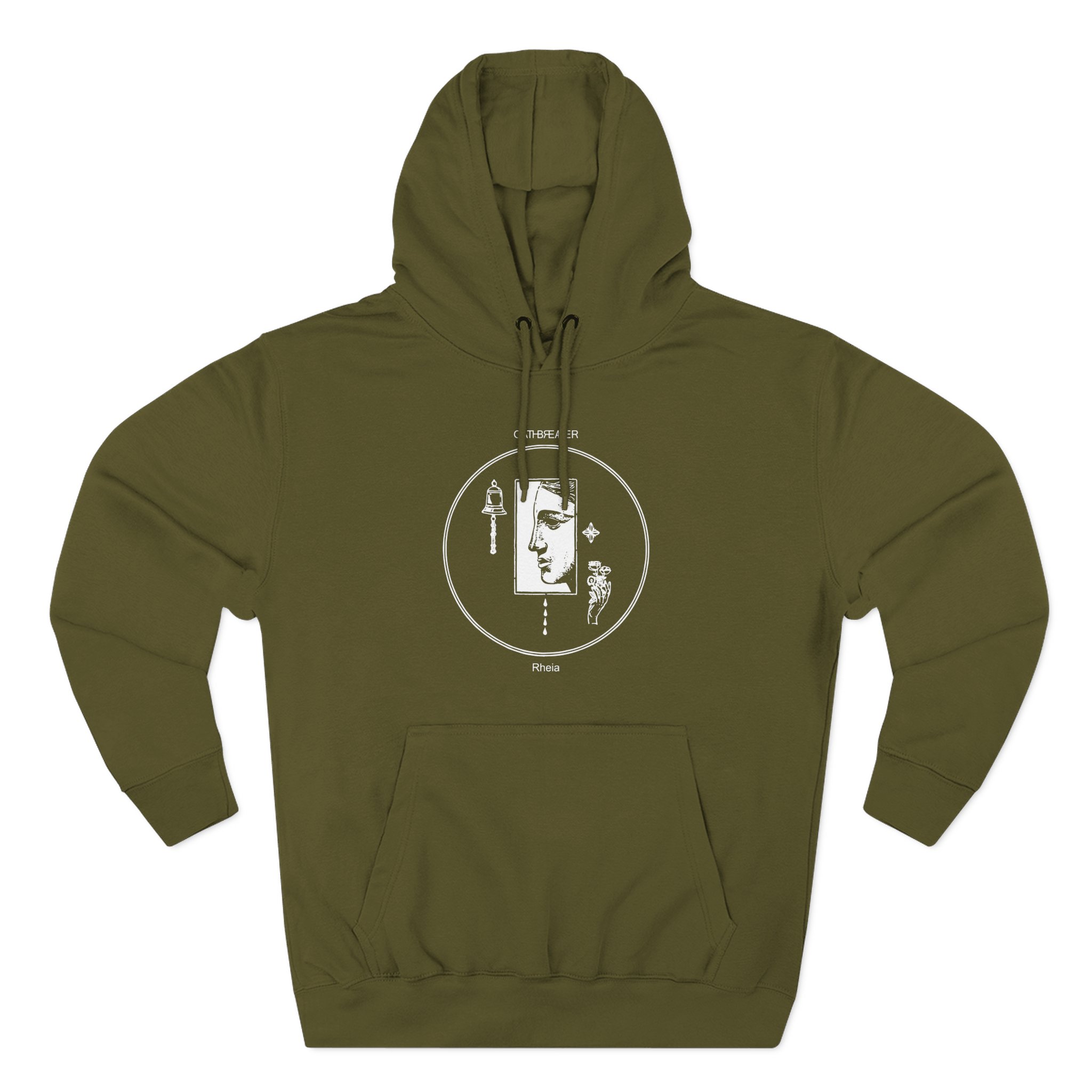 Oathbreaker Face Three-Panel Fleece Hoodie