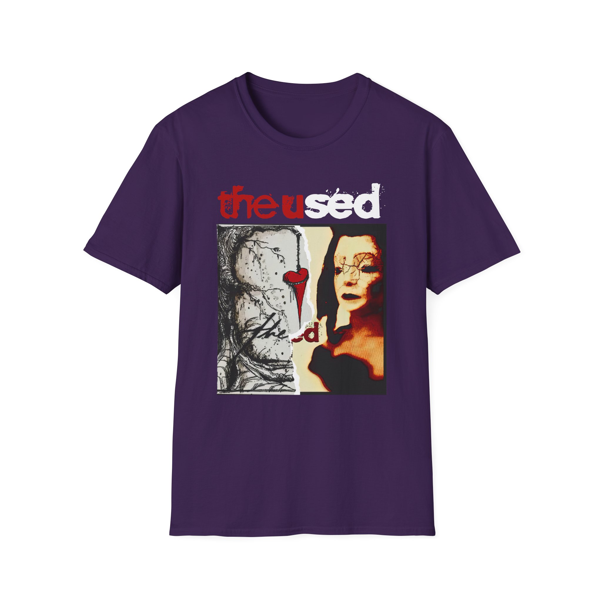 The Used Split Unisex Softstyle T-Shirt