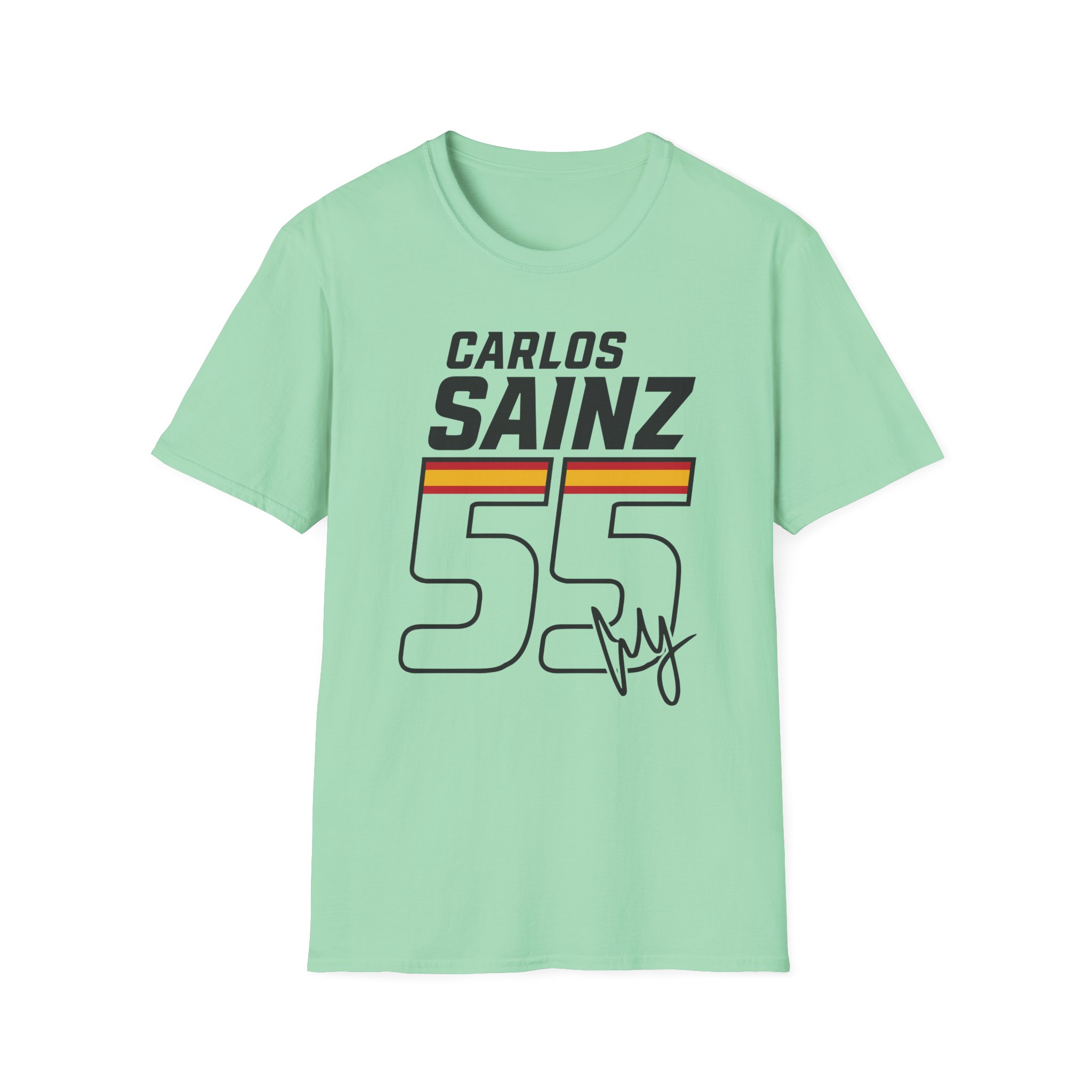 Carlos Sainz 55 Unisex Softstyle T-Shirt