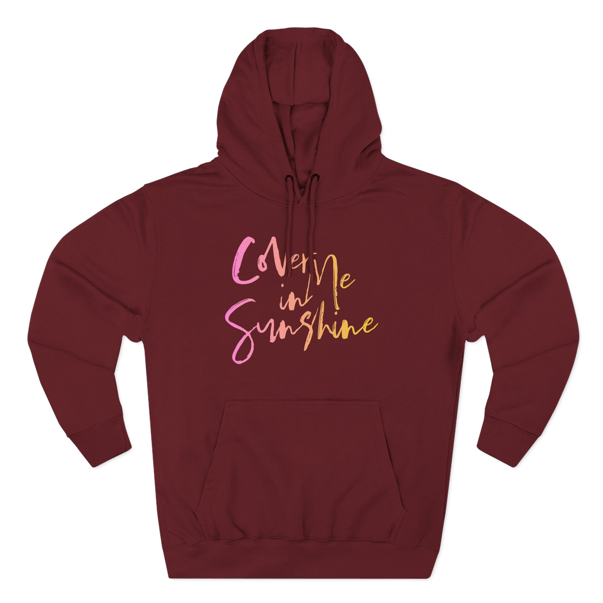 P!nk Gradient Cover Me in Sunshine Three-Panel Fleece Hoodie