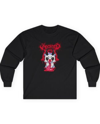 Aborted Grimkitty Unisex Ultra Cotton Long Sleeve Tee