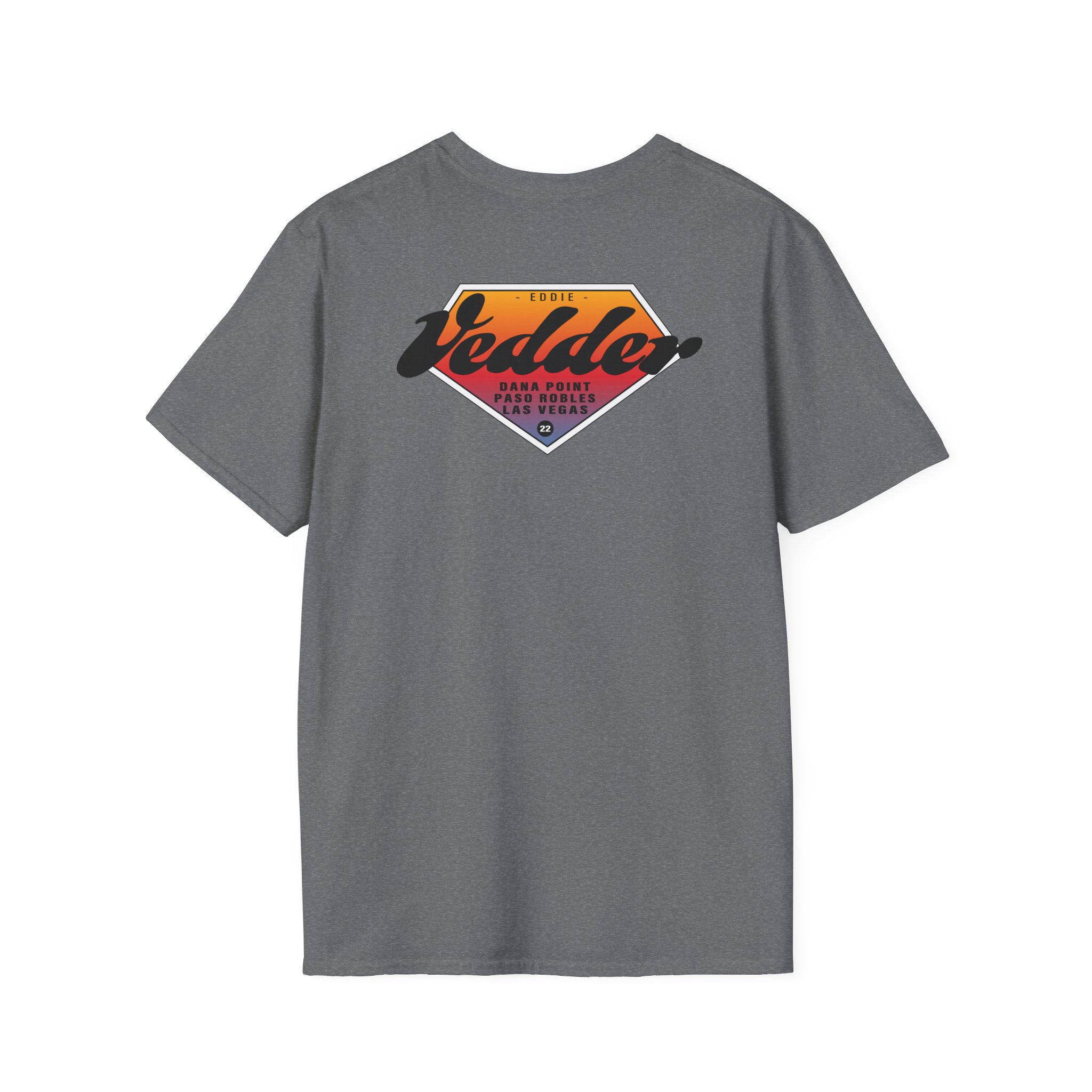 Eddie Vedder Gradient Unisex Softstyle T-Shirt