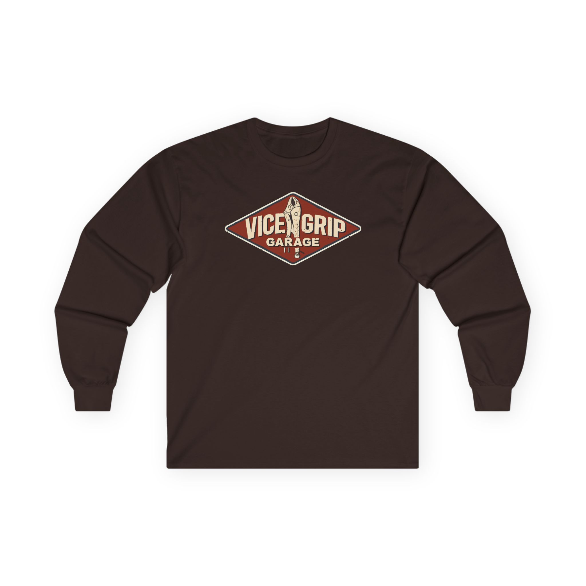Vicegripgarage Garage Sign Unisex Ultra Cotton Long Sleeve Tee