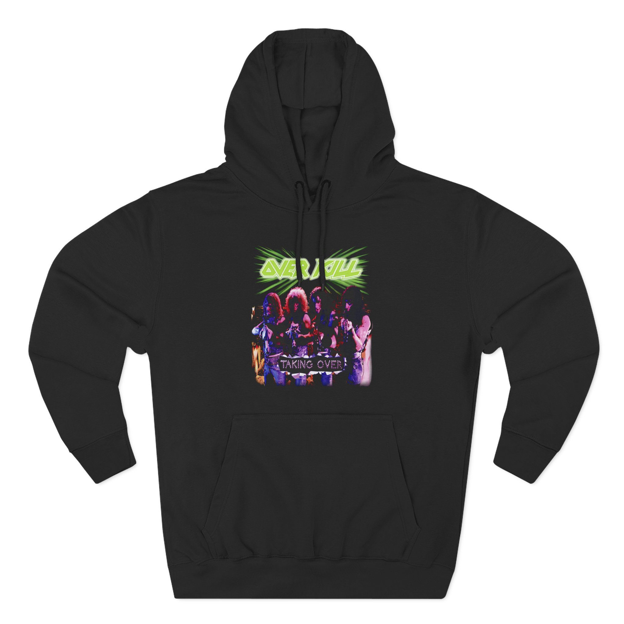 Overkill Taking Over Three-Panel Fleece Hoodie