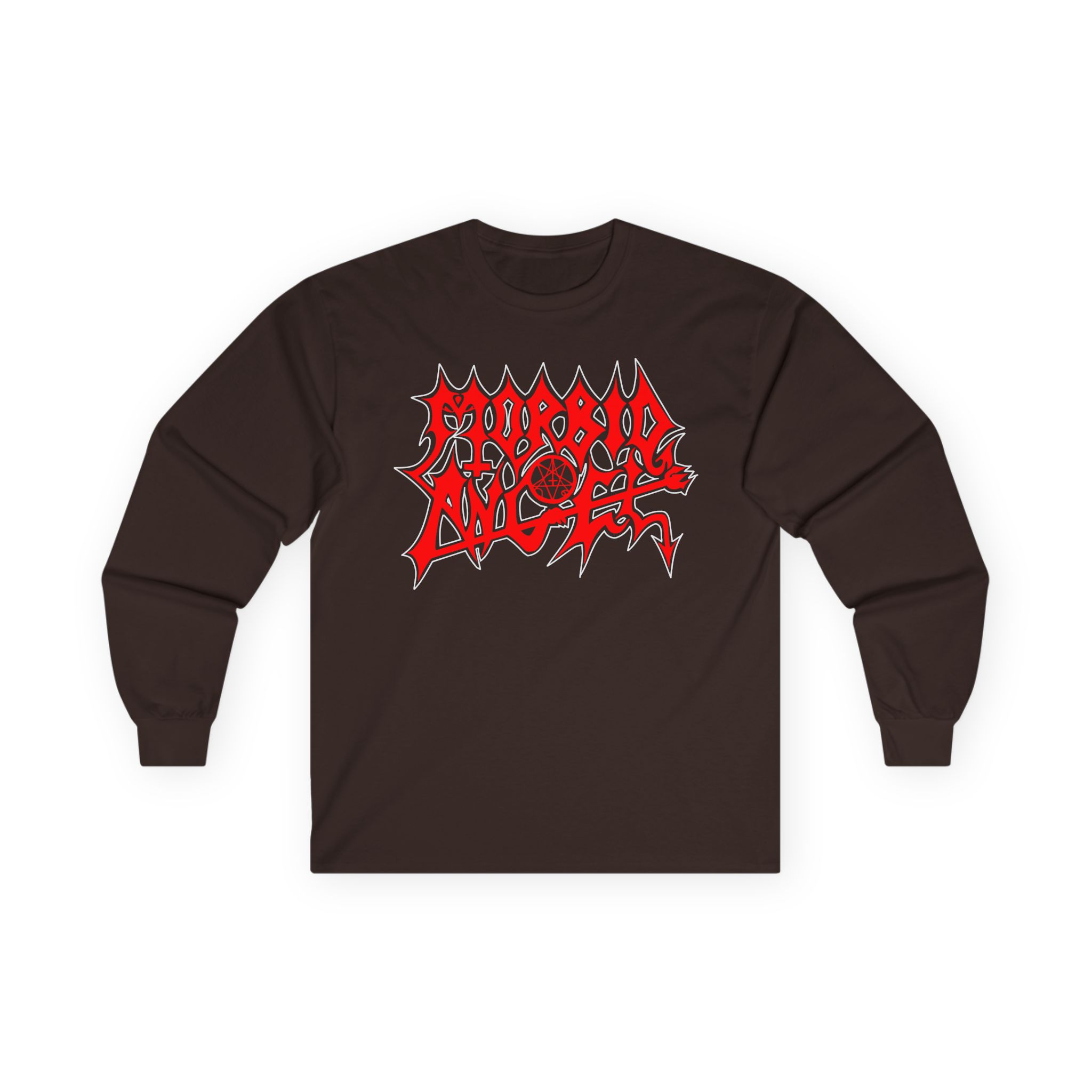 Morbid Angel Red Logo Unisex Ultra Cotton Long Sleeve Tee