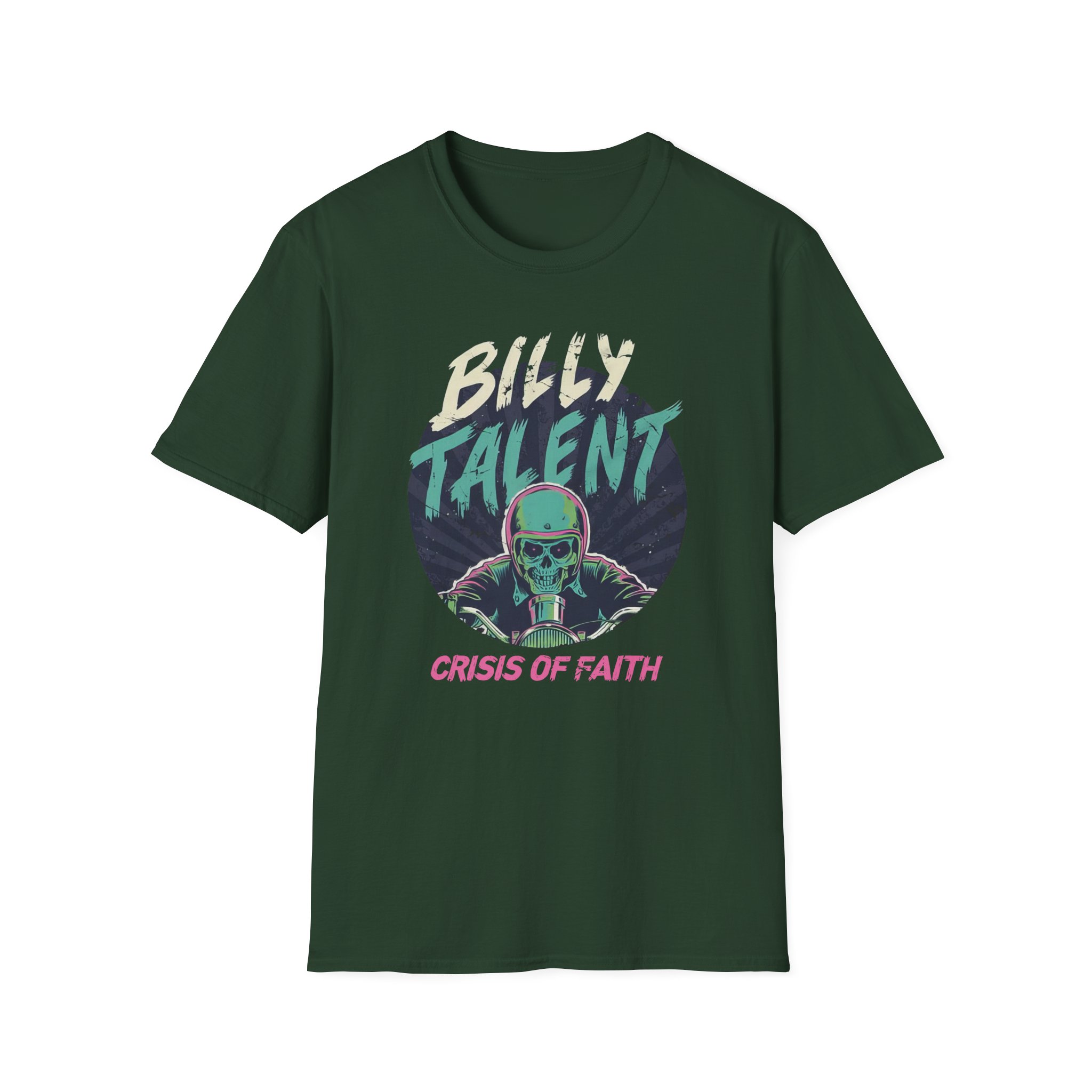 Billy Talent Cof Circle Rider Unisex Softstyle T-Shirt