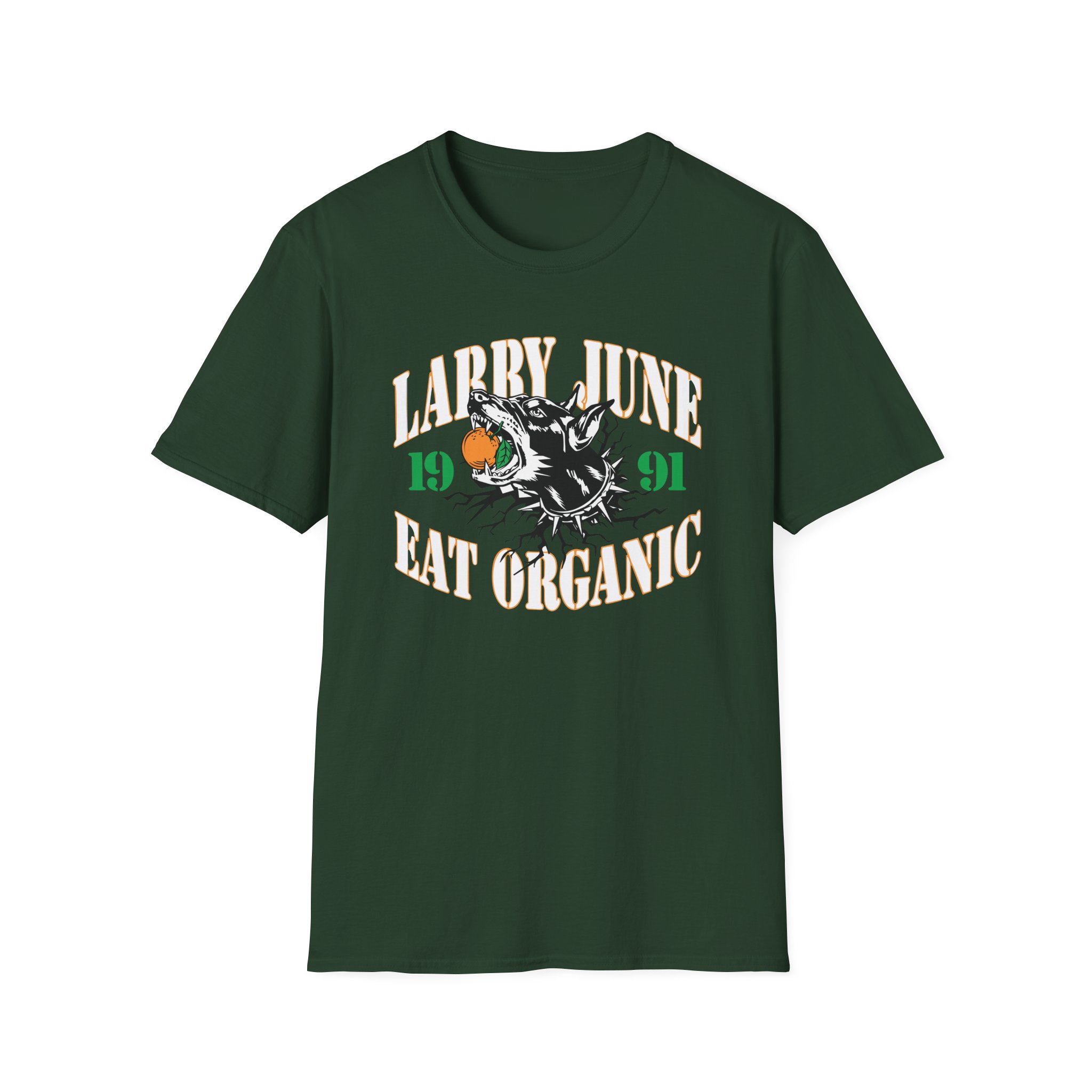 Larry June Eat Organic Unisex Softstyle T-Shirt
