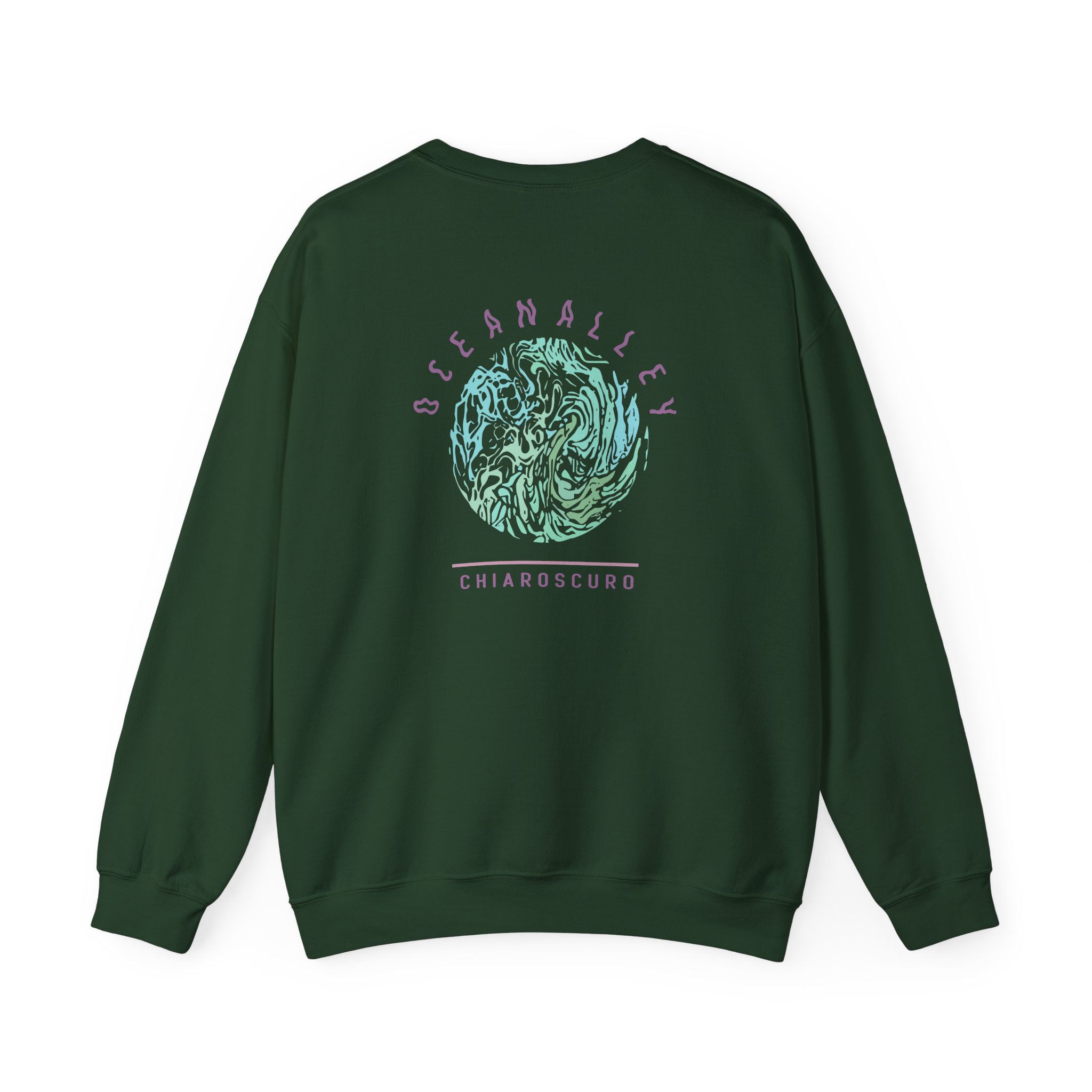 Ocean Alley Chiaroscuro Logo Unisex Heavy Blendâ„¢ Crewneck Sweatshirt