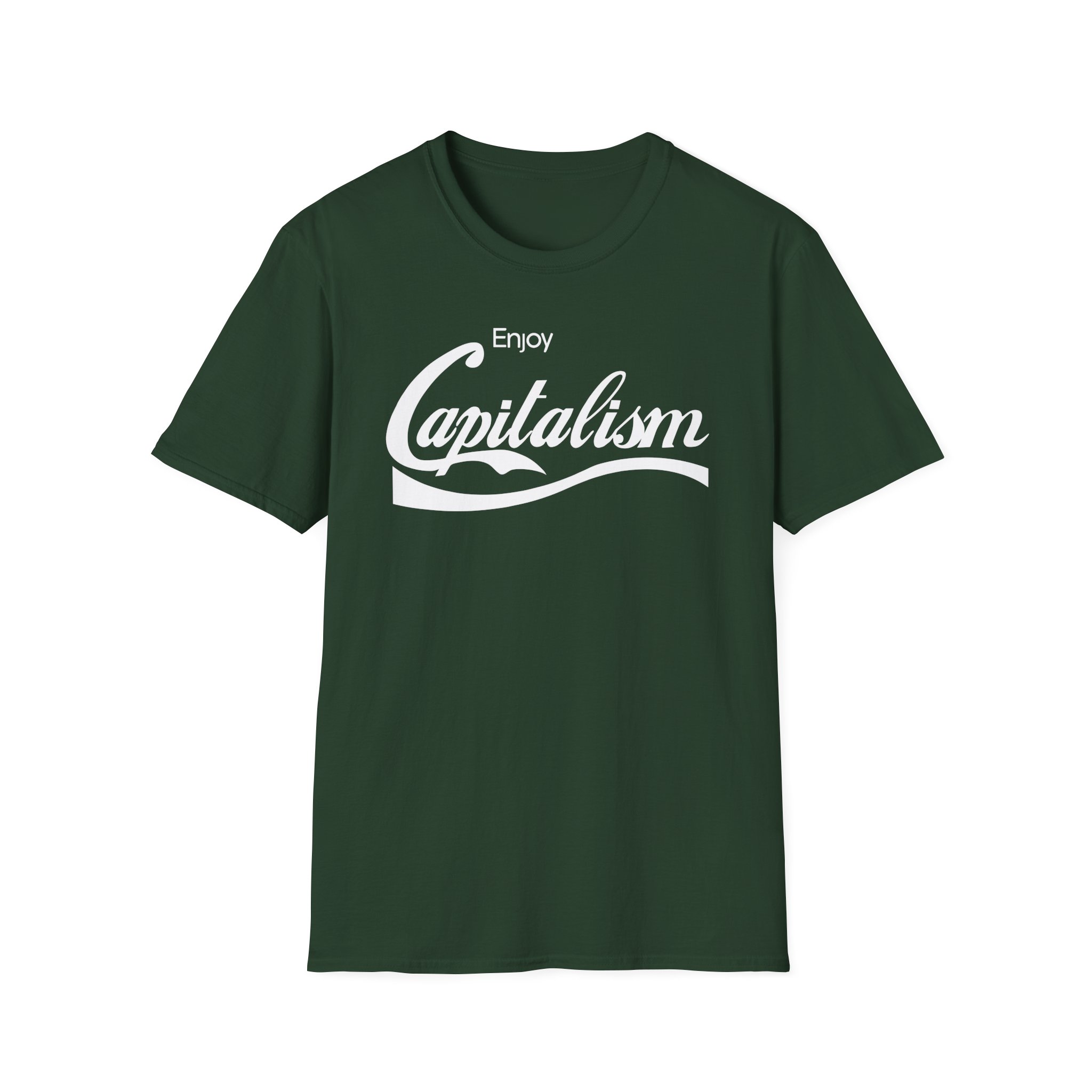 Valuetainment Enjoy Capitalism Unisex Softstyle T-Shirt
