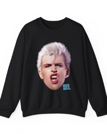 Billy Idol Billy Smirk Unisex Heavy Blend™ Crewneck Sweatshirt