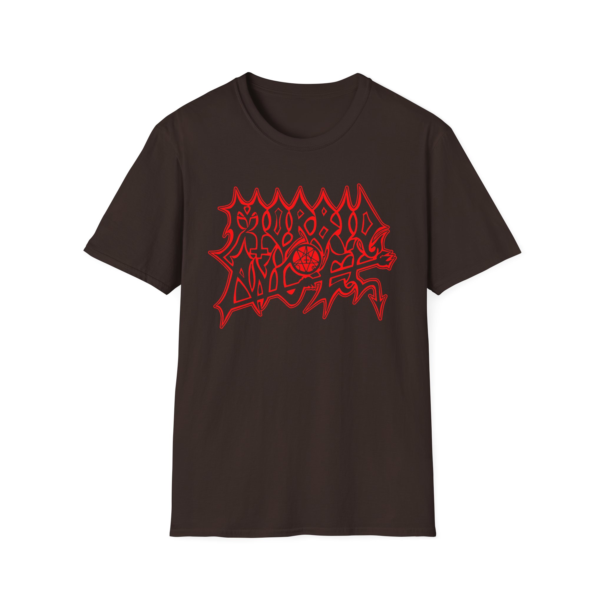 Morbid Angel Red Logo Unisex Softstyle T-Shirt