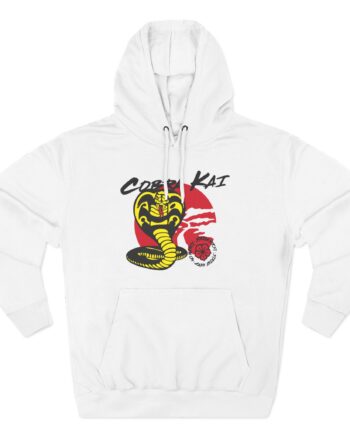 Cobra Kai Strike First Three-Panel Fleece Hoodie