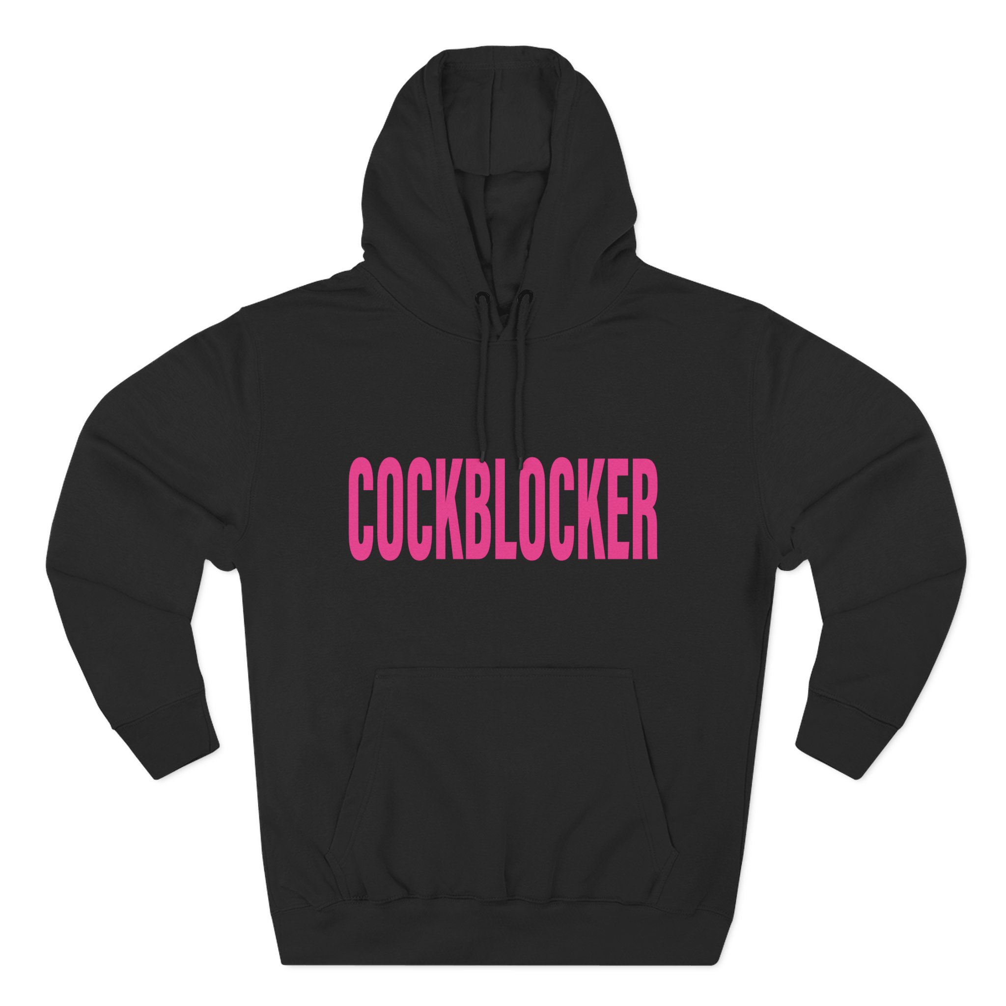 Kim Petras Cockblocker Three-Panel Fleece Hoodie