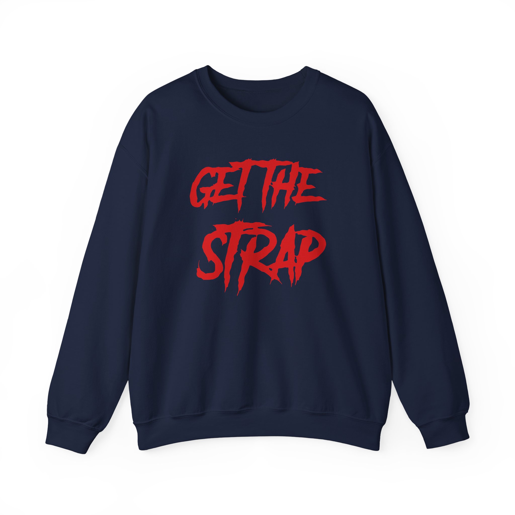 50 Cent Get the Strap Unisex Heavy Blendâ„¢ Crewneck Sweatshirt