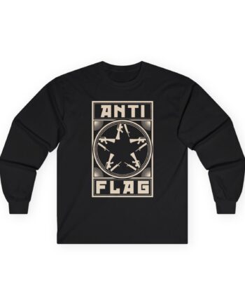 Anti Flag Comrade Gunstar Unisex Ultra Cotton Long Sleeve Tee