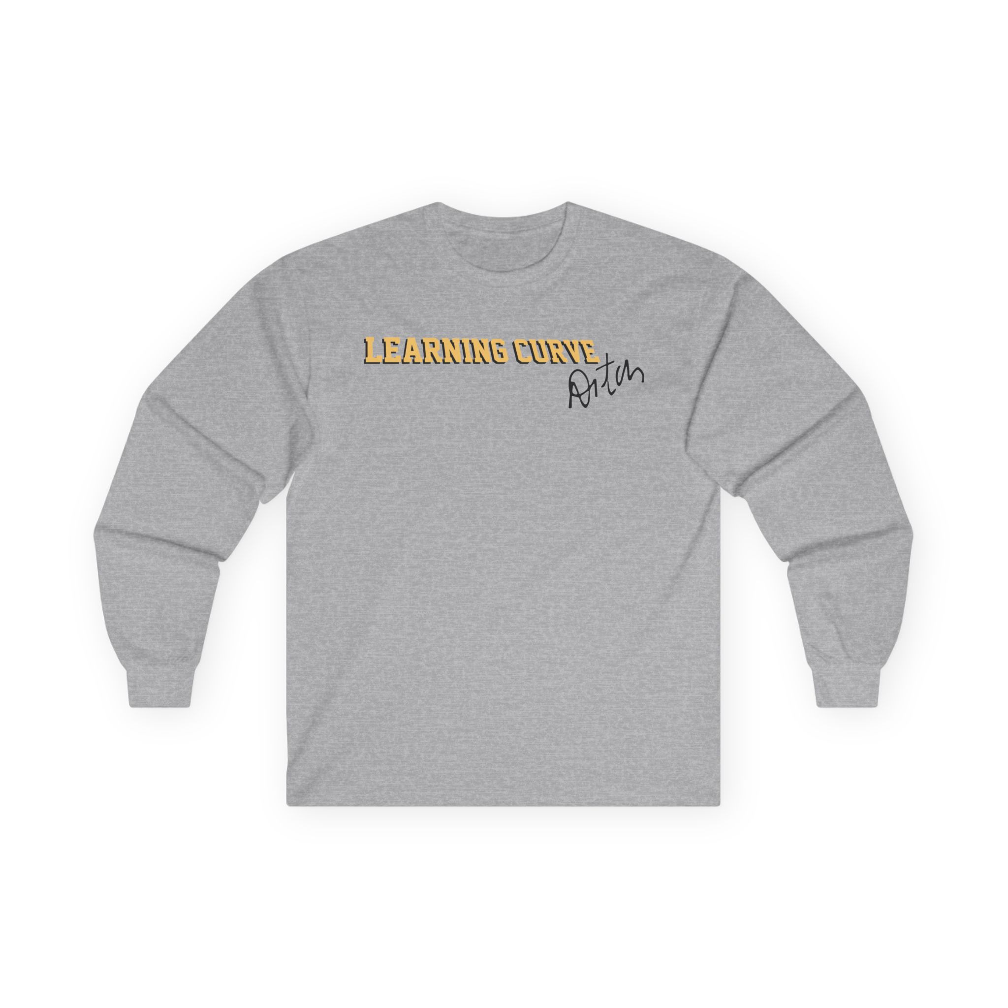 Aitch Learning Curve Unisex Ultra Cotton Long Sleeve Tee