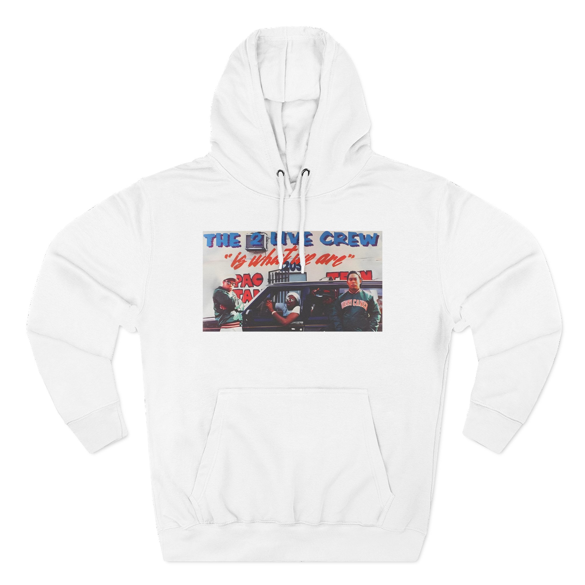 2 Live Crew The Band Three-Panel Fleece Hoodie