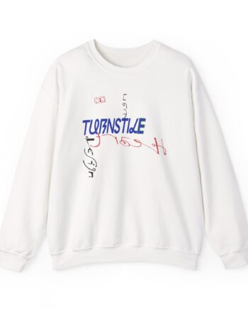 Turnstile New Heart Design Unisex Heavy Blend™ Crewneck Sweatshirt