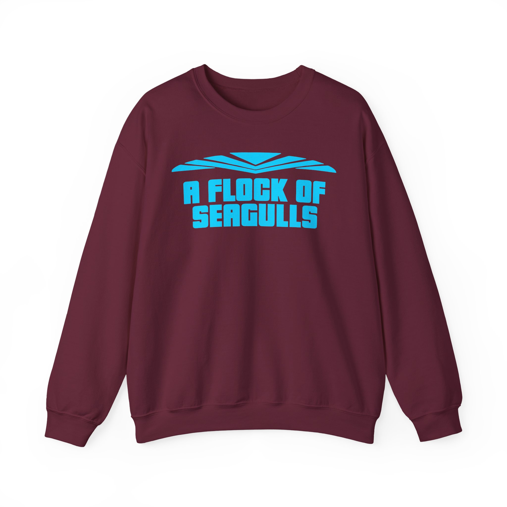 A Flock of Seagulls Logo Unisex Heavy Blendâ„¢ Crewneck Sweatshirt