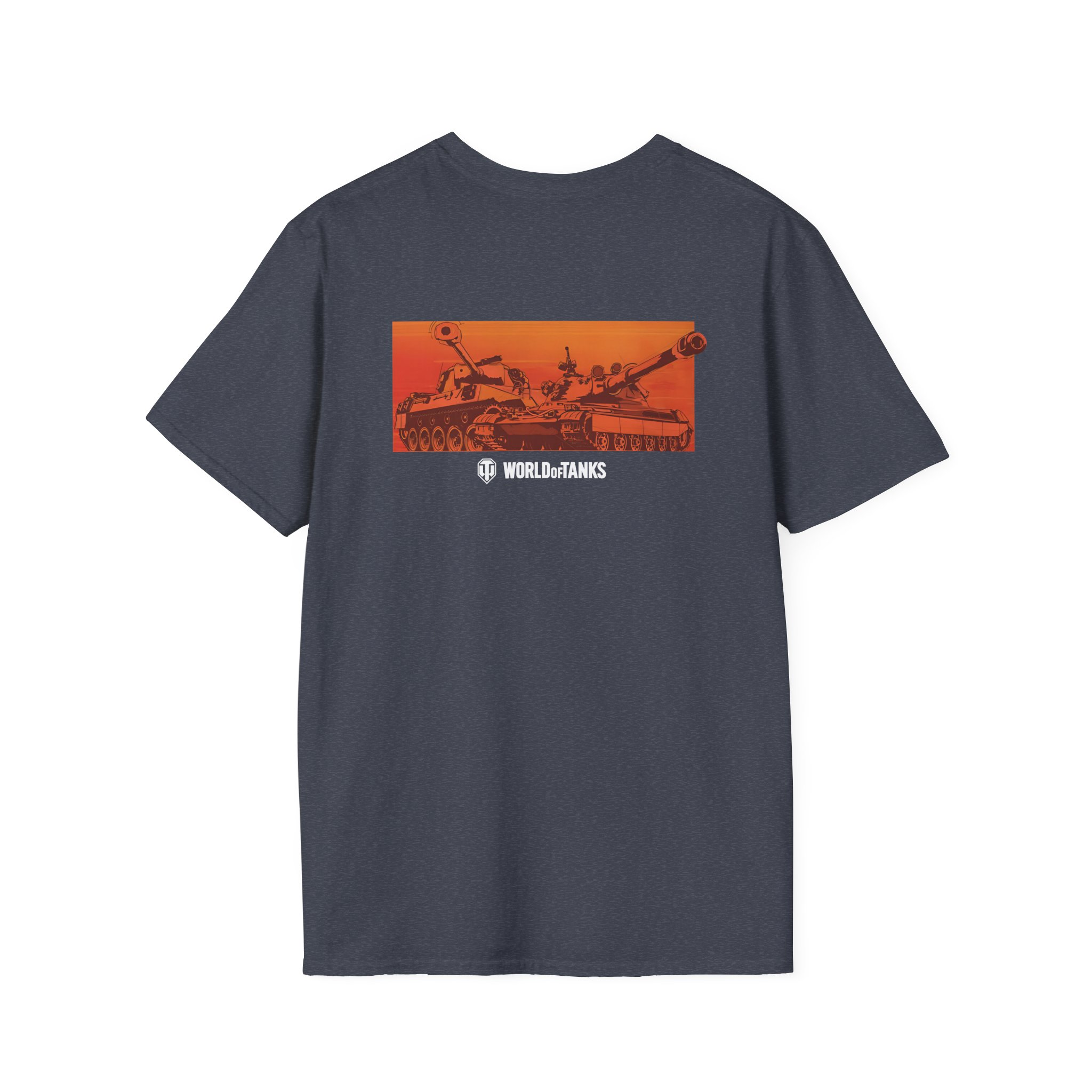 World of Tank Orange Sky Unisex Softstyle T-Shirt