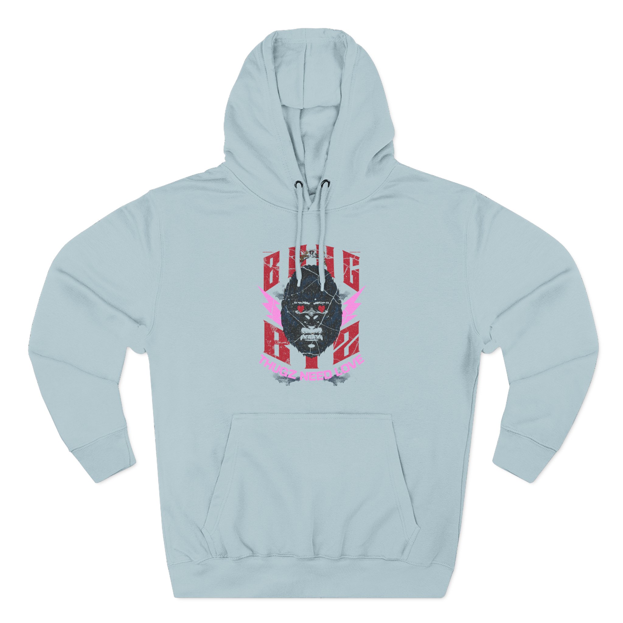 Fredo Bang Thugz Need Love Three-Panel Fleece Hoodie