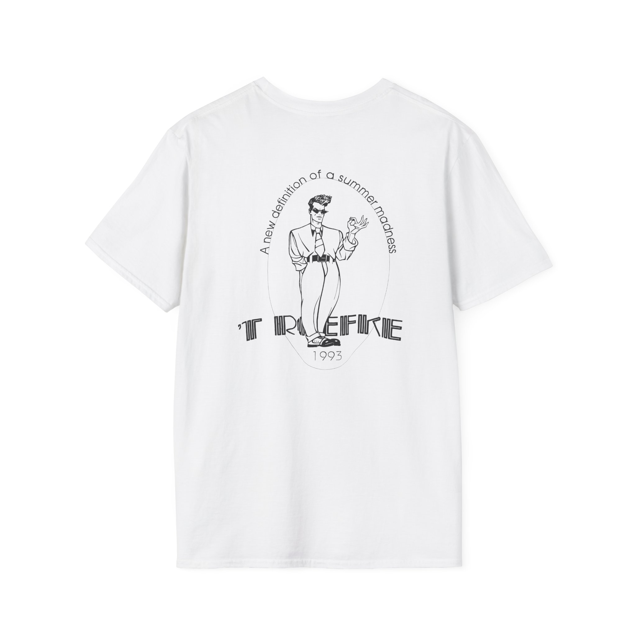 Will Smith 1993 the Fresh Prince Summertime Single Stitch Unisex Softstyle T-Shirt