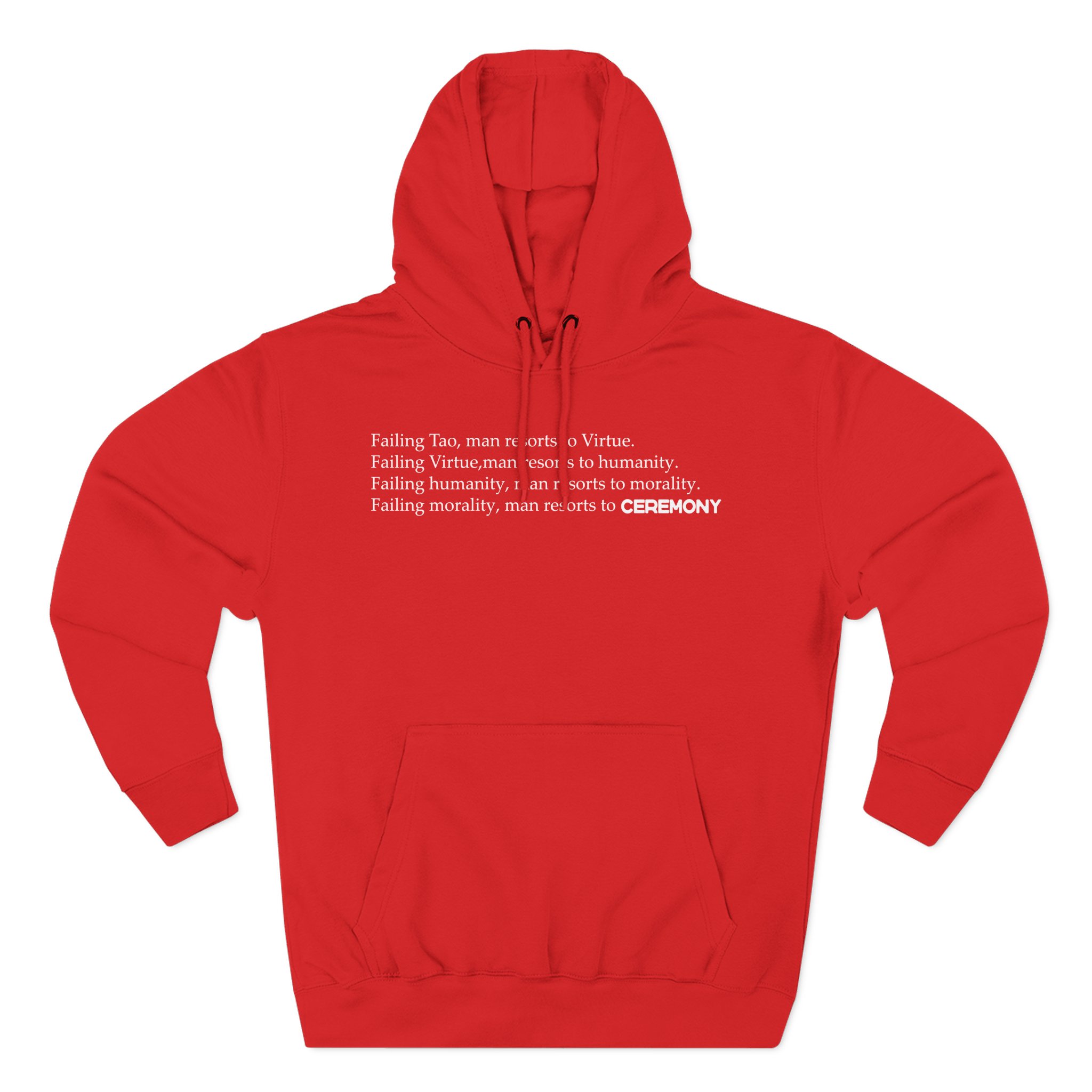Ceremony Real Bay Three-Panel Fleece Hoodie