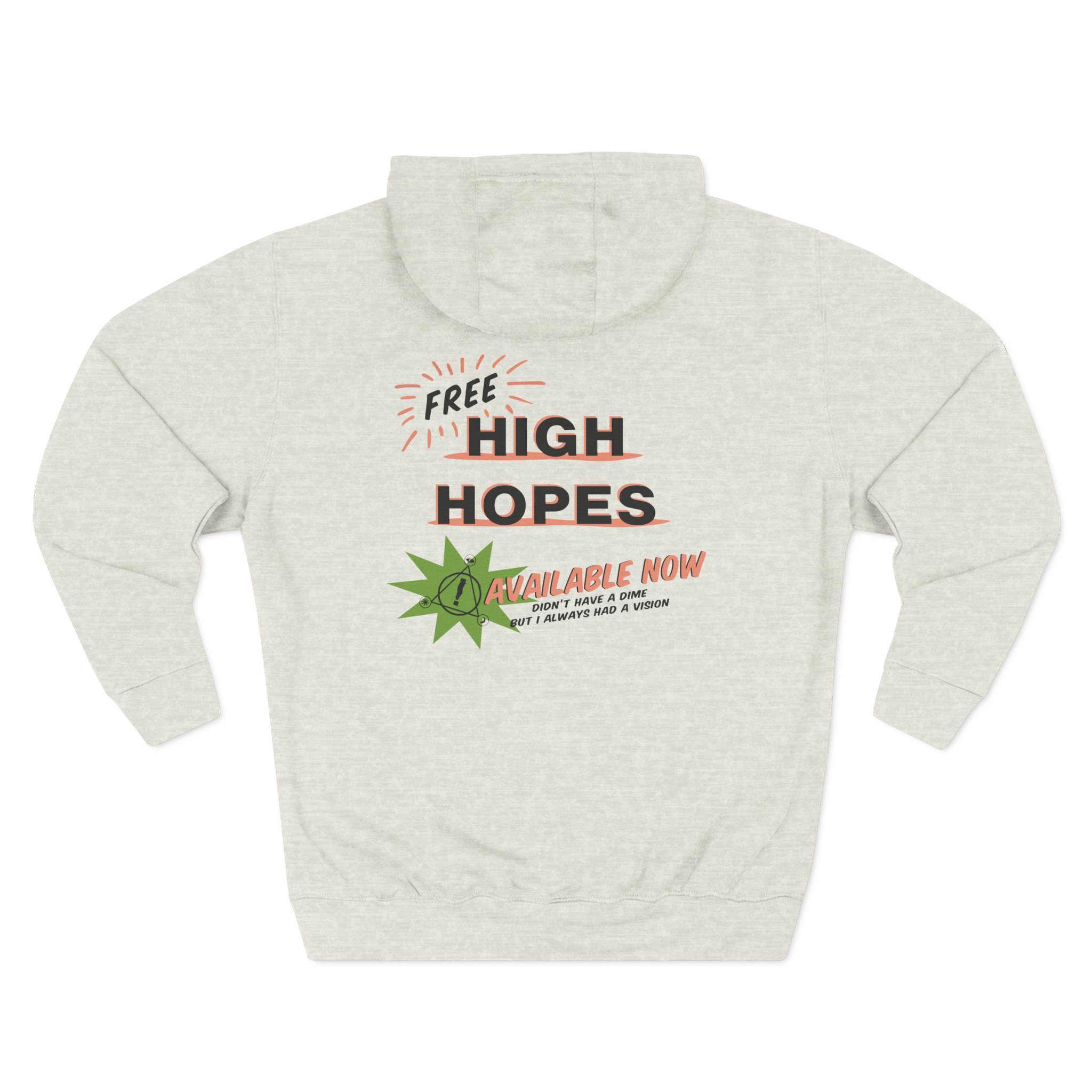 Panic at the Disco High Hopes Three-Panel Fleece Hoodie