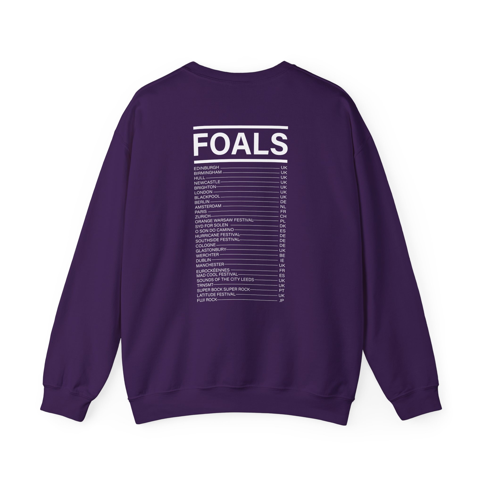 Foals Red Rose Unisex Heavy Blendâ„¢ Crewneck Sweatshirt