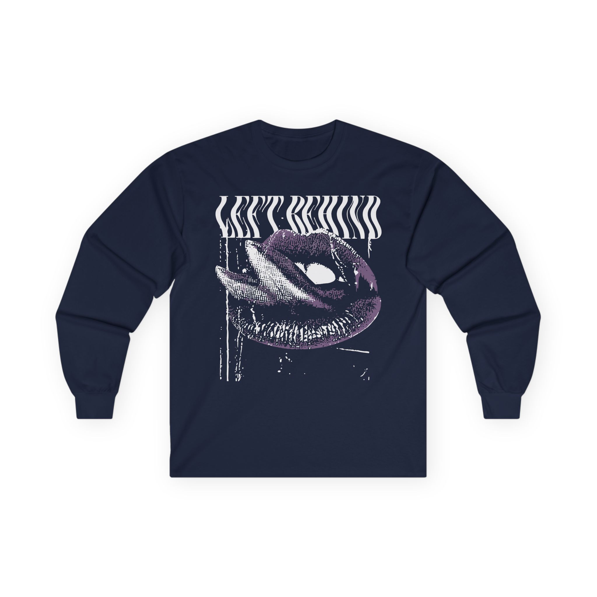Left Behind Split Tongue Unisex Ultra Cotton Long Sleeve Tee