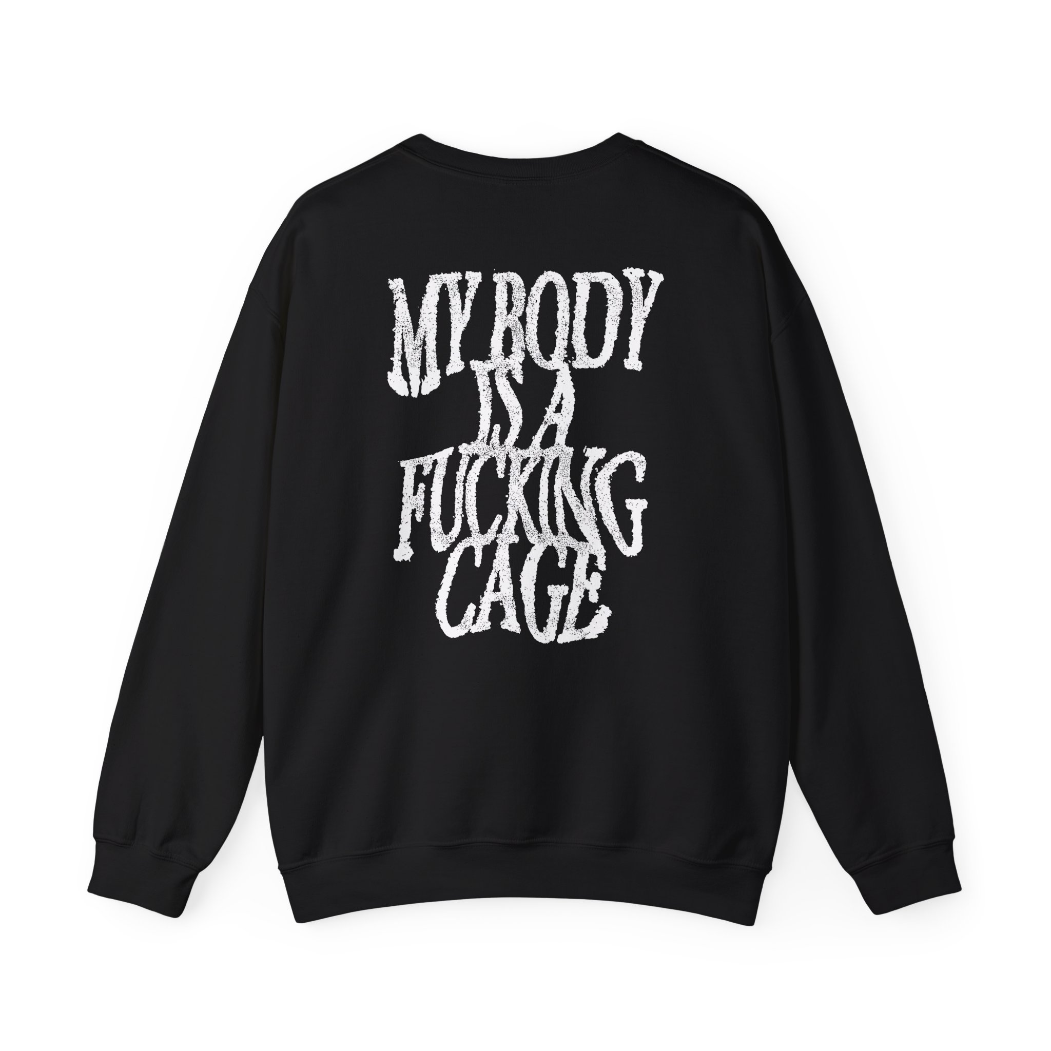 Boundaries Cage Unisex Heavy Blendâ„¢ Crewneck Sweatshirt