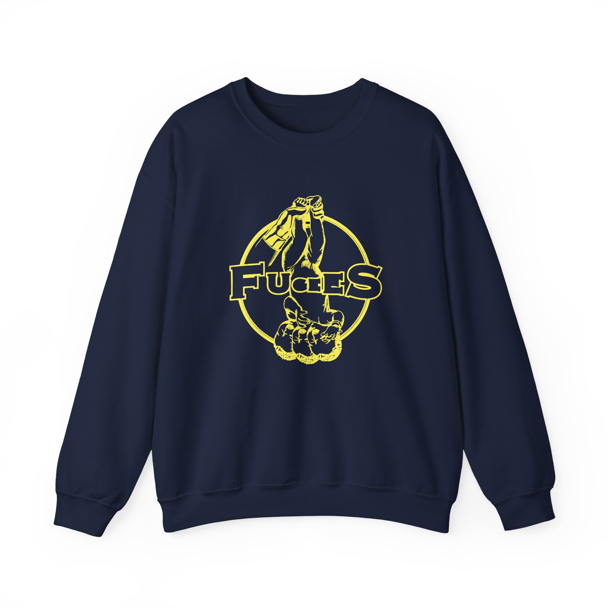 Fugees Blunted on Reality Unisex Heavy Blendâ„¢ Crewneck Sweatshirt