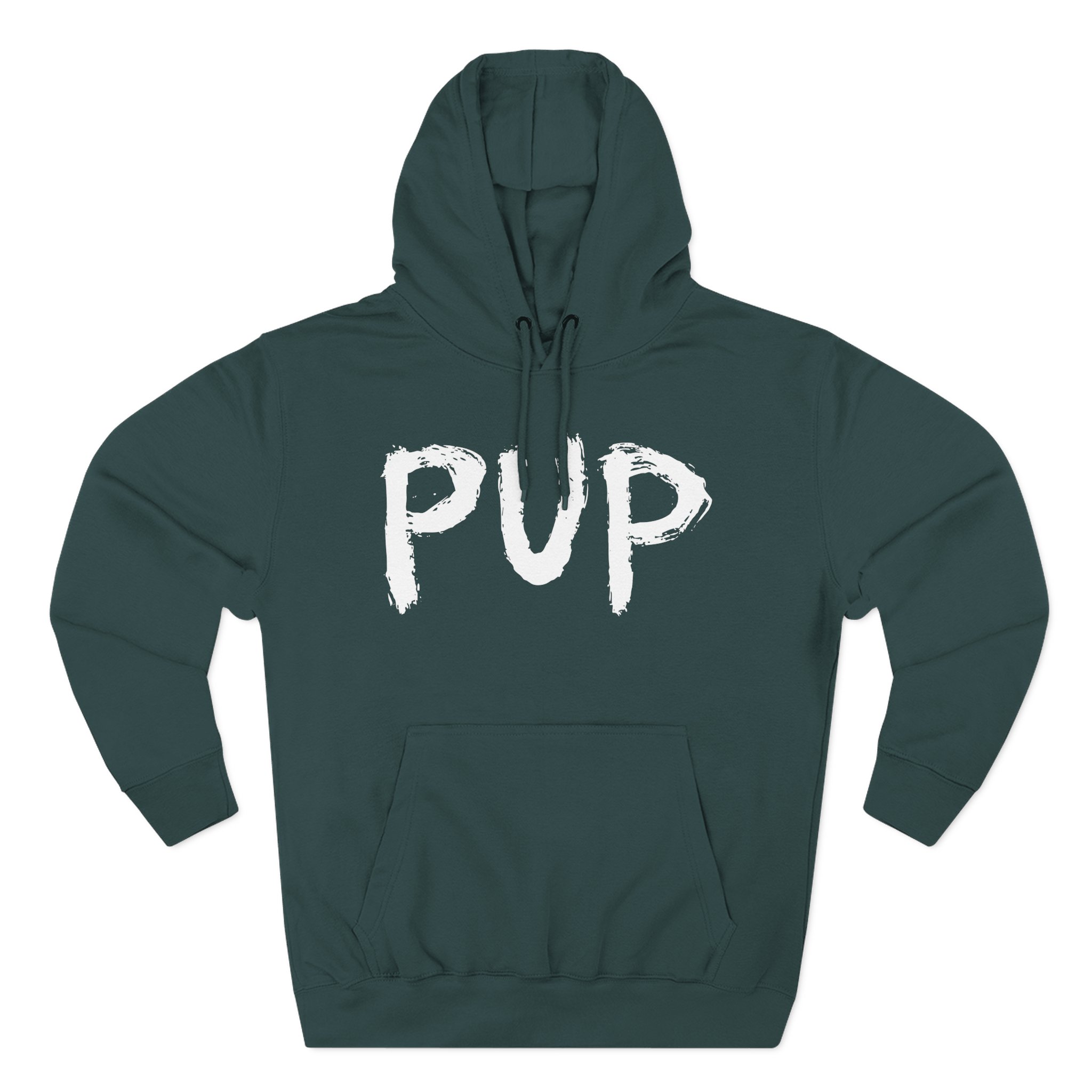 Pup Logo Three-Panel Fleece Hoodie