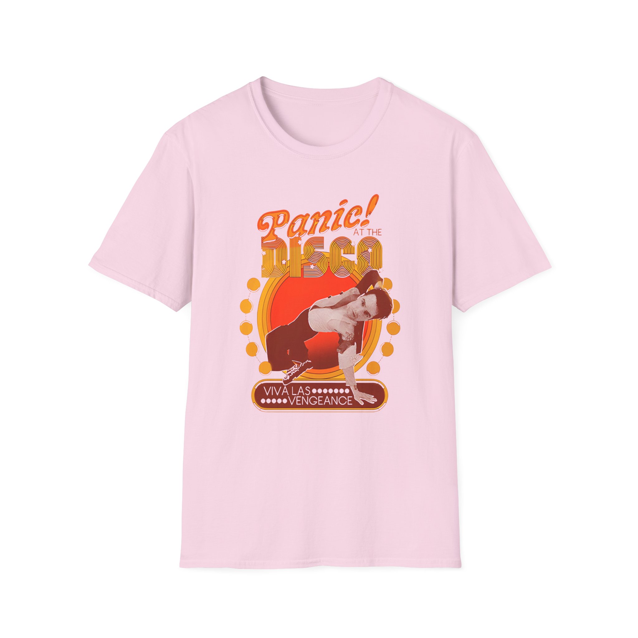 Panic at the Disco Vlv Ringer Unisex Softstyle T-Shirt