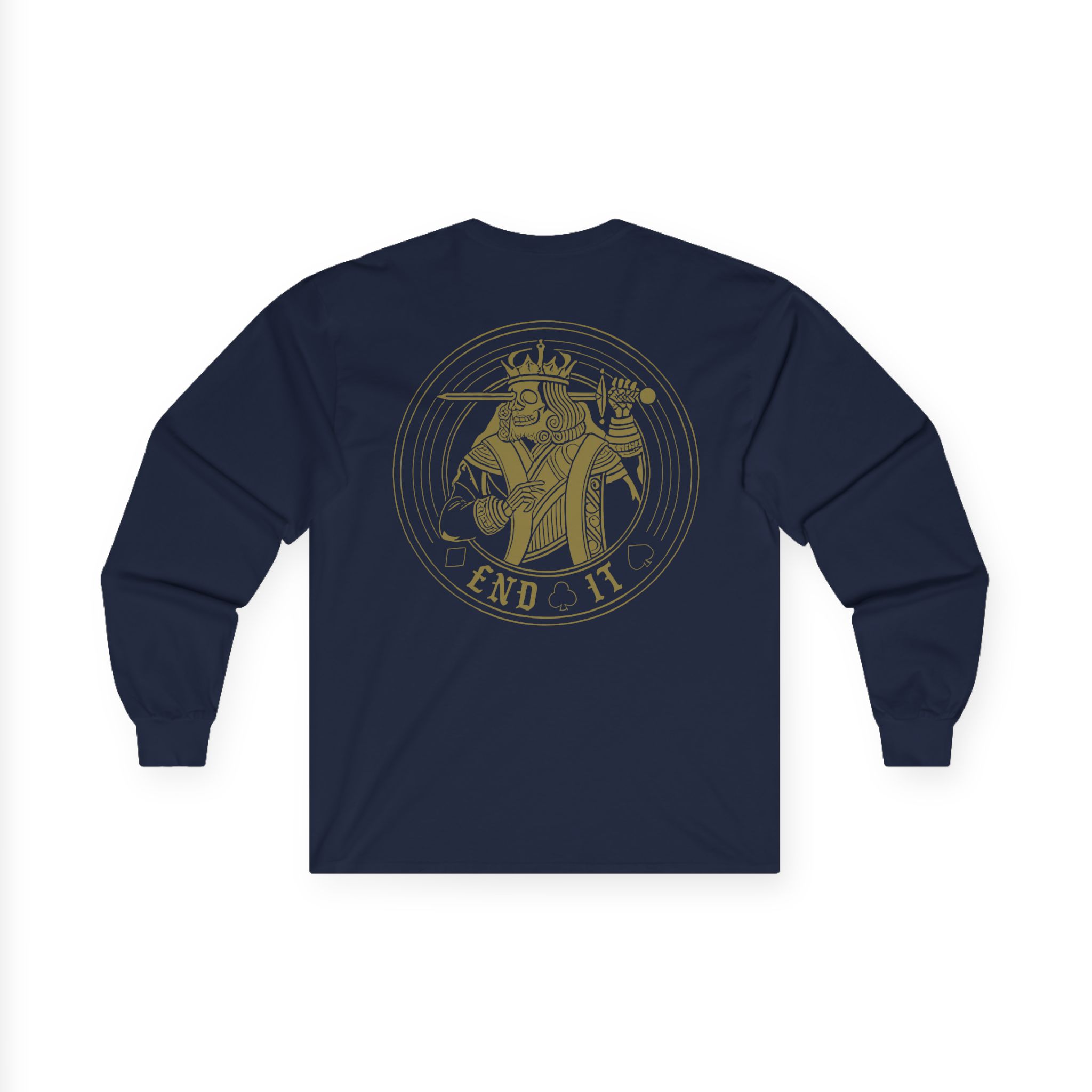 End It King Circle Unisex Ultra Cotton Long Sleeve Tee