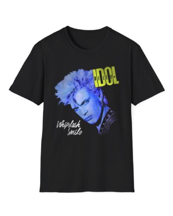 Billy Idol Whiplash Smile Album Unisex Softstyle T-Shirt