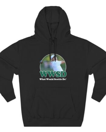 Scottie Scheffler What Would Do Wwsd Three-Panel Fleece Hoodie
