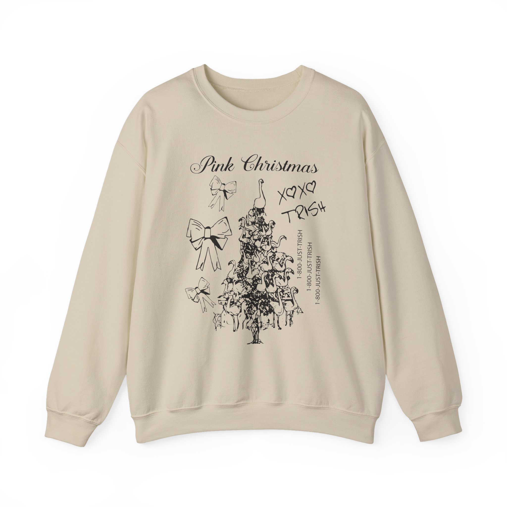 Trisha Paytas Christmas Unisex Heavy Blendâ„¢ Crewneck Sweatshirt
