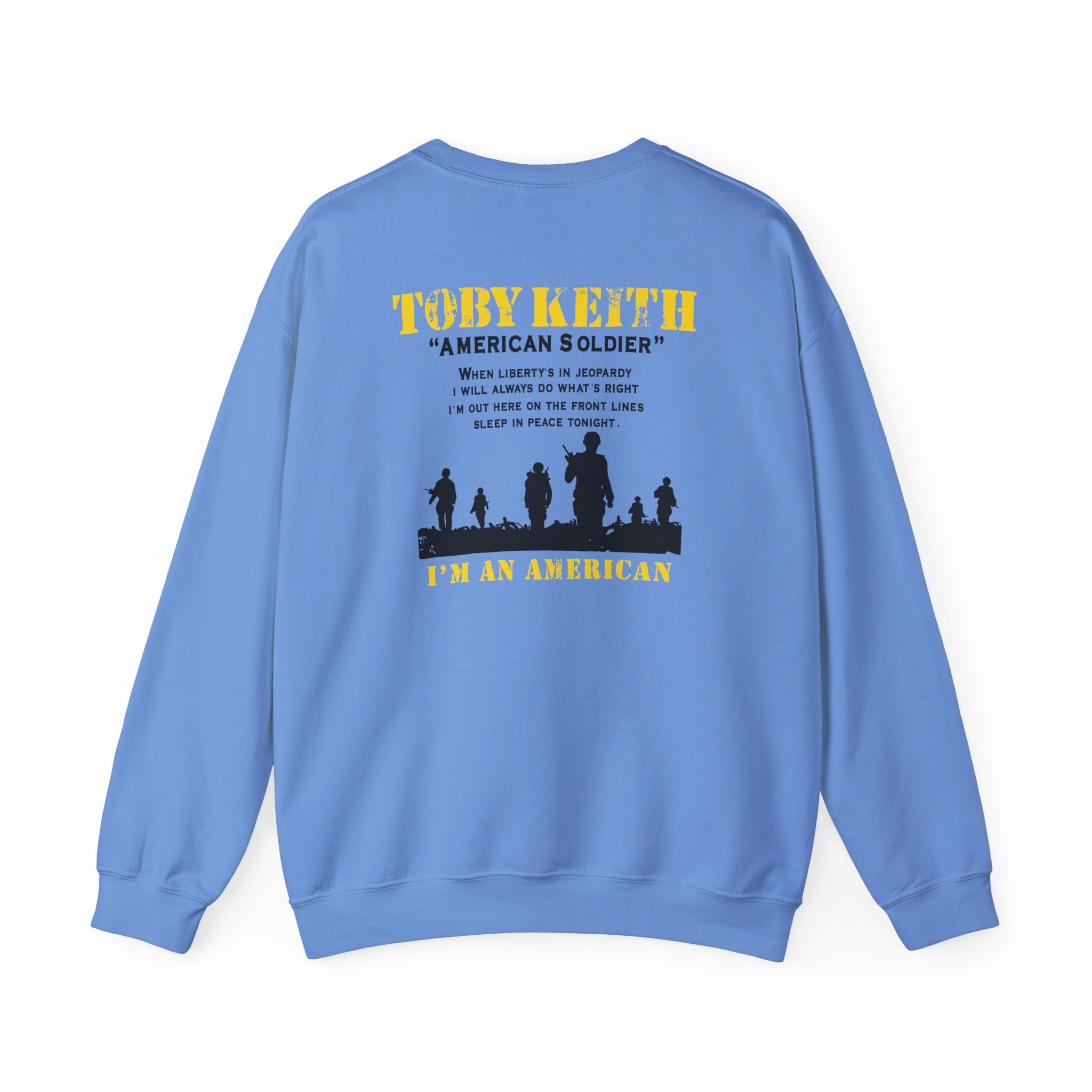 Toby Keith Don’t Let the Old Man in Unisex Heavy Blend™ Crewneck Sweatshirt