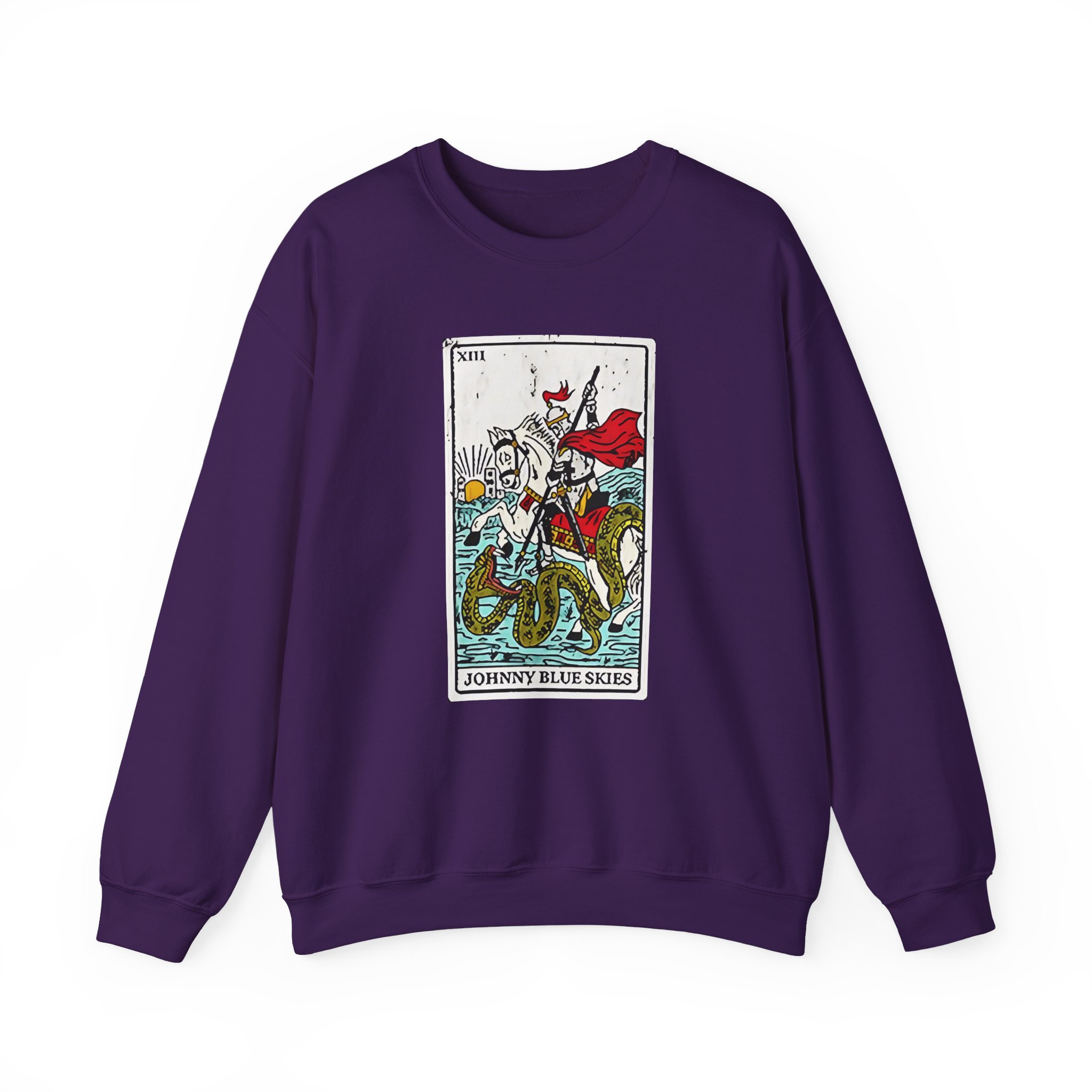 Sturgill Simpson Death Card Unisex Heavy Blendâ„¢ Crewneck Sweatshirt