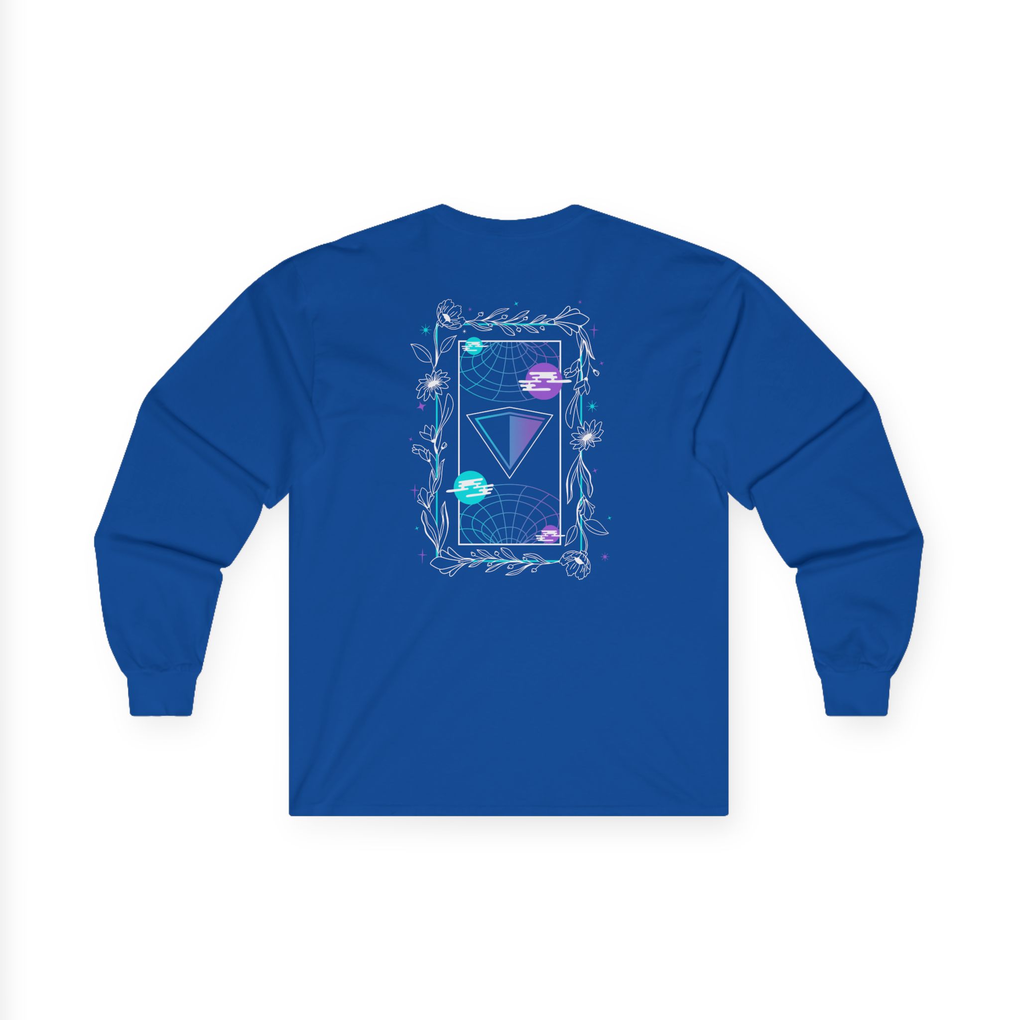 Inzo Astral Bloom Unisex Ultra Cotton Long Sleeve Tee