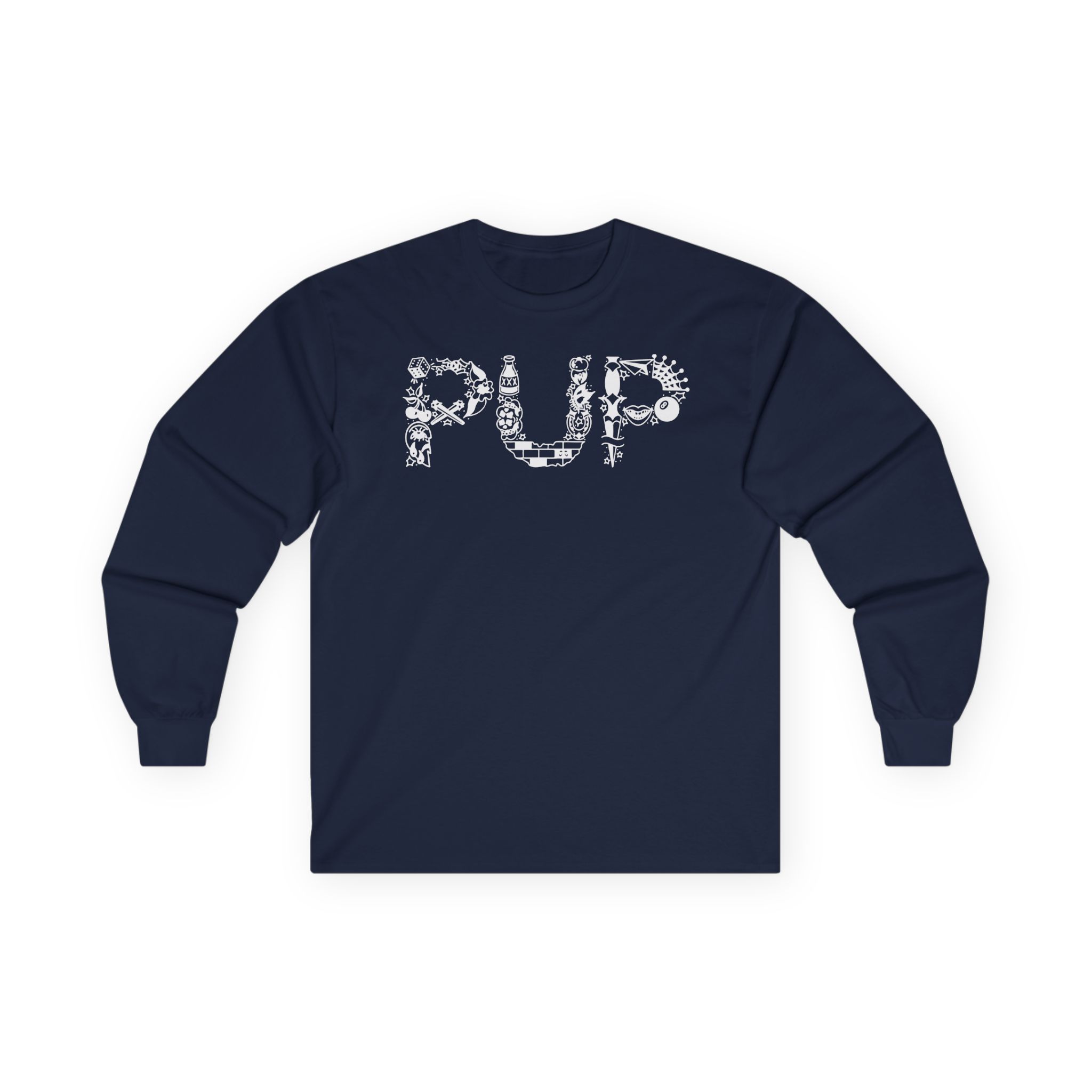 Pup Flash Logo Unisex Ultra Cotton Long Sleeve Tee