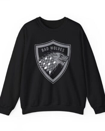 Bad Wolves Wolf Shield Unisex Heavy Blend™ Crewneck Sweatshirt