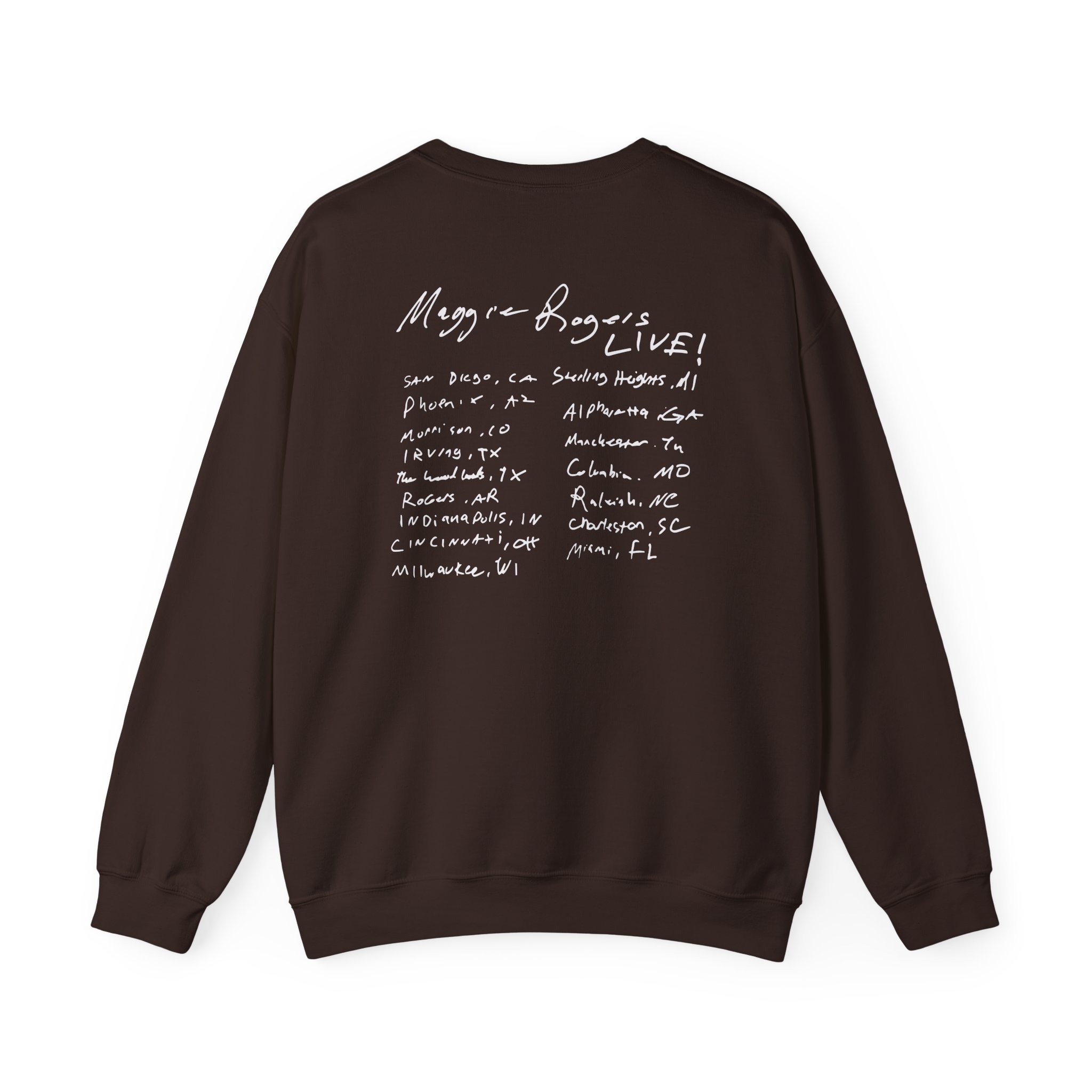 Maggie Rogers The Don't Forget Me Unisex Heavy Blendâ„¢ Crewneck Sweatshirt